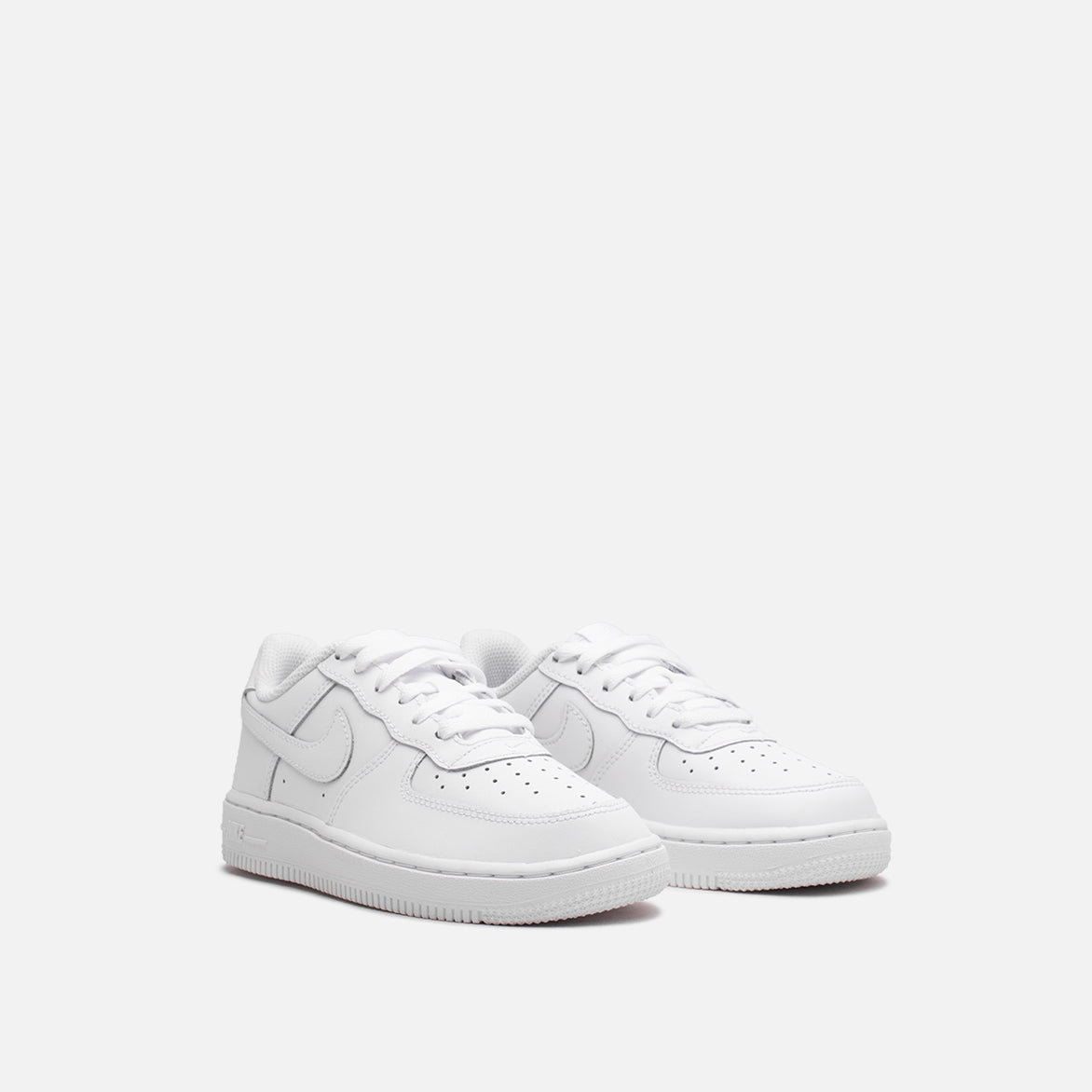 Nike Air Force 1 (PS) White/White Sneakers - Classic Low-Top Basketball Shoes for Men & Women - Perfect for Casual Wear, Street Style & Everyday Comfort