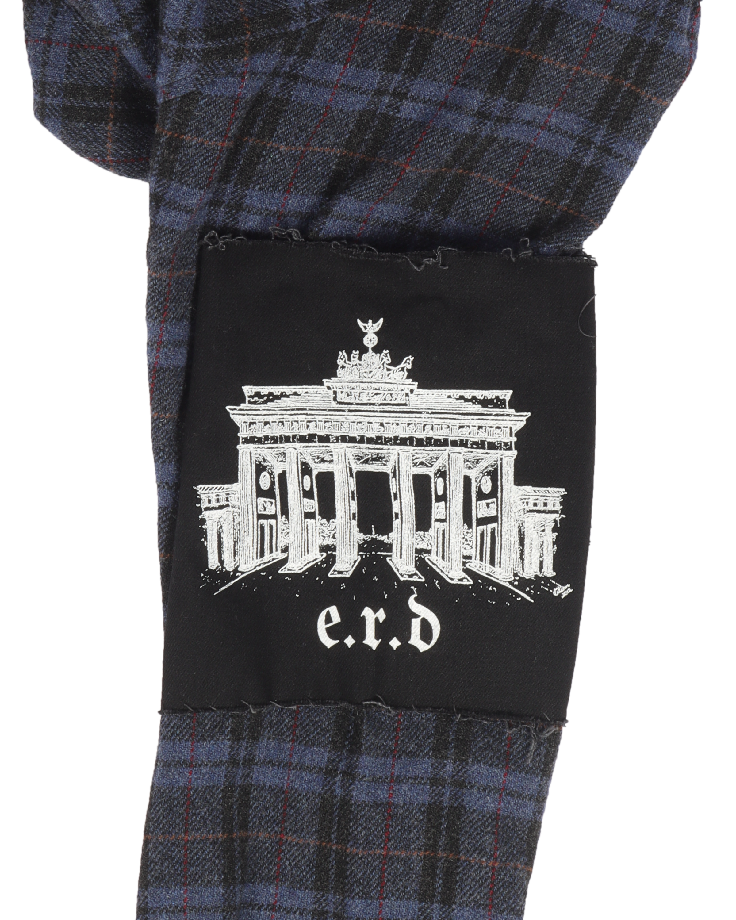 Frozen Beauties Patched Wool Flannel Shirt for Women - Cozy Winter Plaid Top with Unique Embroidery | Perfect for Outdoor Adventures, Casual Wear & Layering