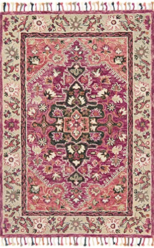 Raspberry / Taupe