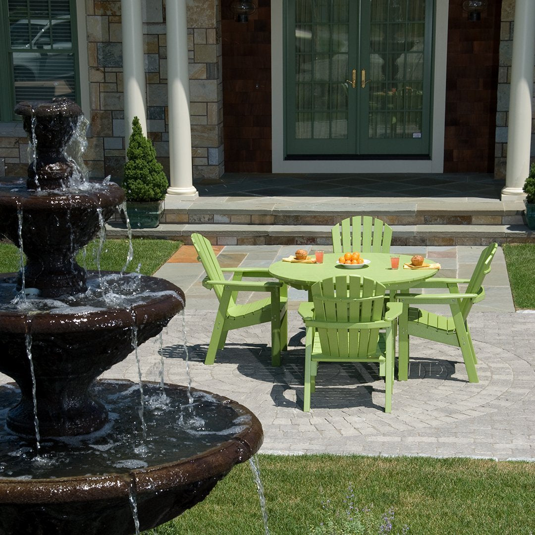 Adirondack Shellback Dining Chair - Solid Wood Outdoor Patio Furniture for Backyard, Garden, and Deck - Comfortable & Durable for Relaxing and Entertaining