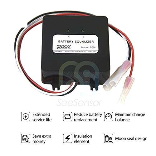 24V Solar Battery Equalizer & Balancer - Charge Controller Module for Lead Acid Battery Banks | Ideal for Off-Grid Solar Systems, RV & Marine Applications