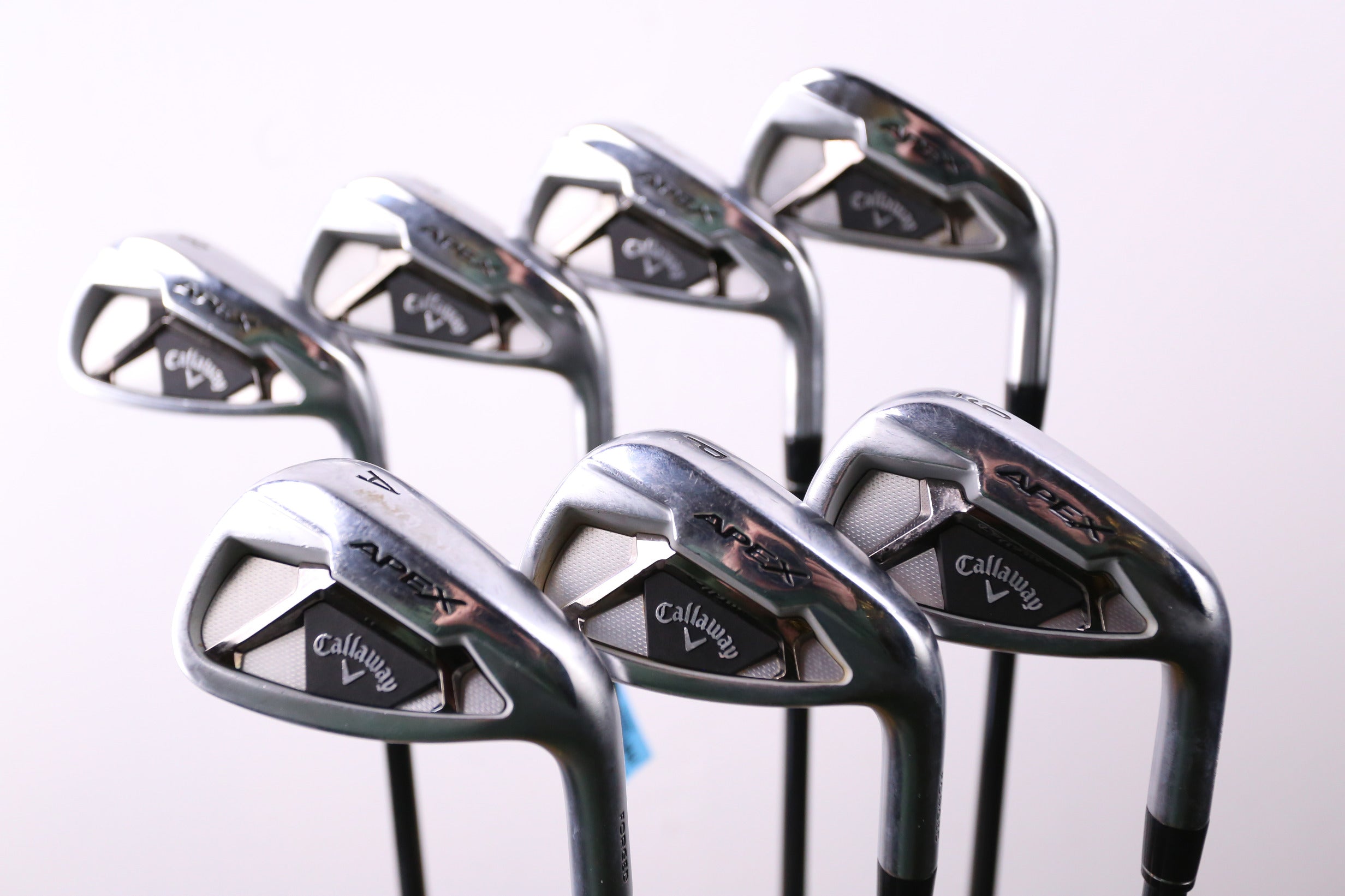 Used Callaway Apex 21 Iron Set - Right Handed 5-PW, AW Regular Flex Golf Clubs for Men | Premium Pre-Owned Irons for Improved Accuracy & Distance on the Course