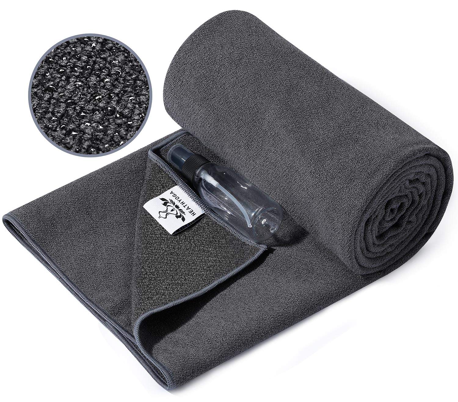 Premium Non-Slip Hot Yoga Towel with Silicone Grip - 72