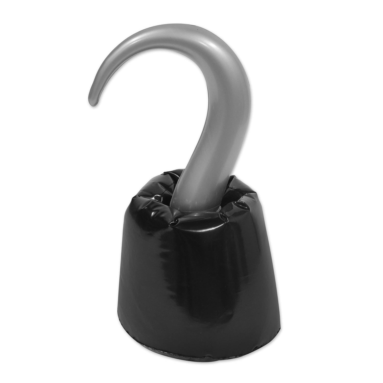 12 Pack Beistle Inflatable Pirate Hook Costume Accessories for Kids & Adults - Perfect for Halloween Parties, Pirate Themed Events & Dress-Up Play