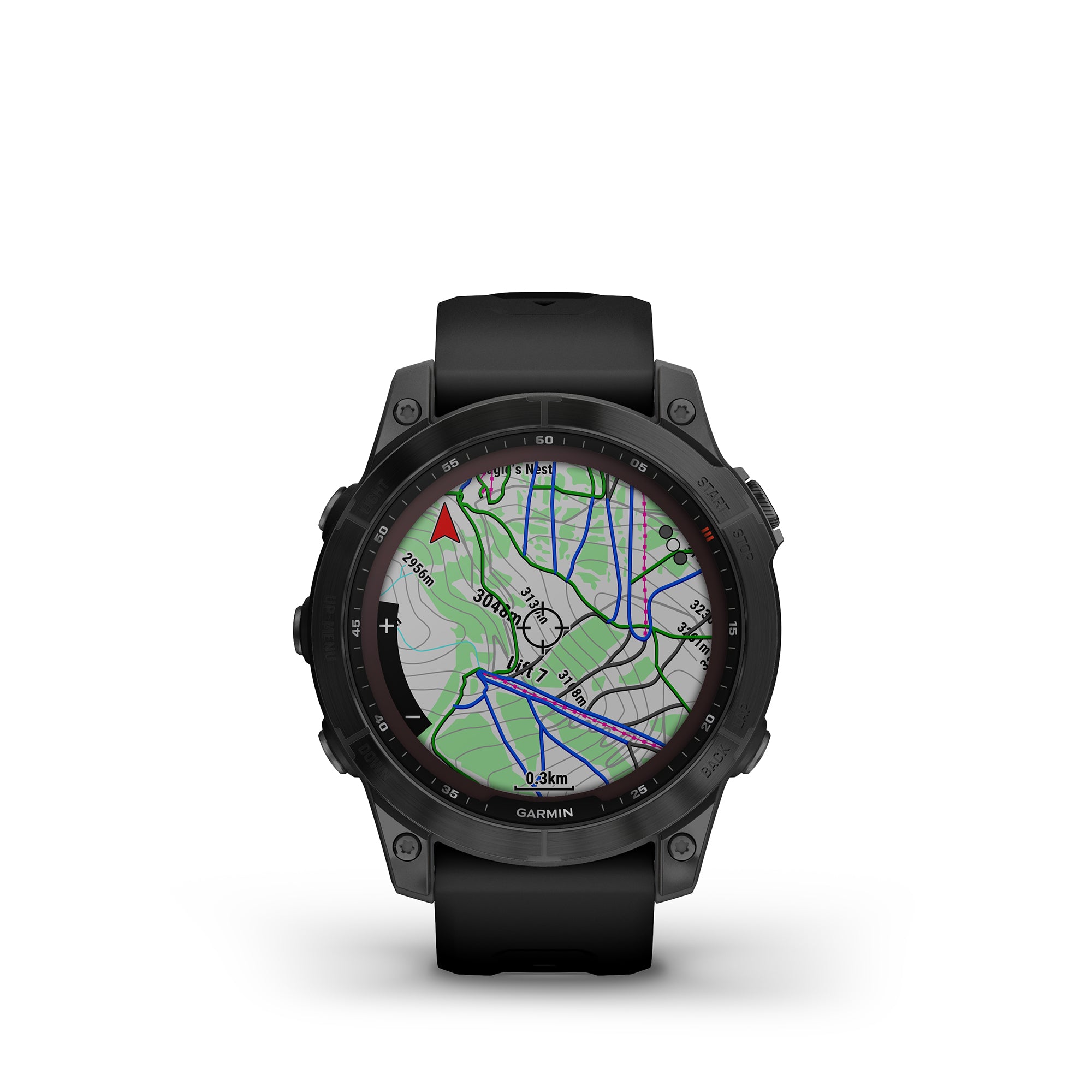 Garmin Fenix 7 Sapphire Solar - Premium Solar-Powered GPS Smartwatch with Advanced Health Monitoring for Outdoor & Fitness Activities