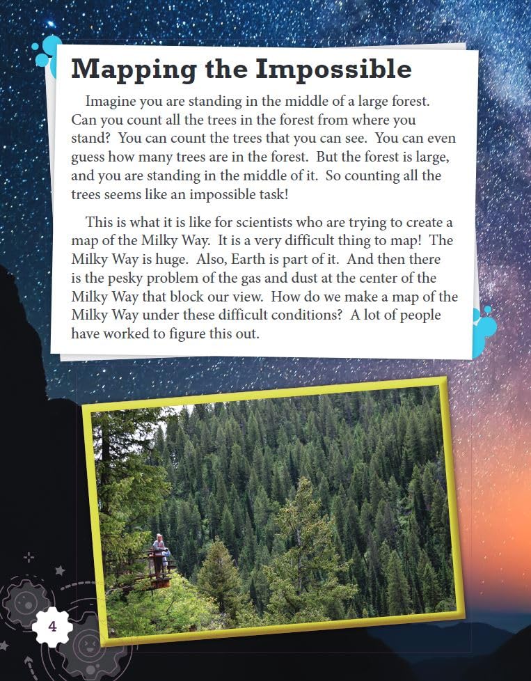 Mapping the Milky Way - Smithsonian Informational Text | Astronomy Book for Kids & Adults | Perfect for Science Classrooms & Home Learning