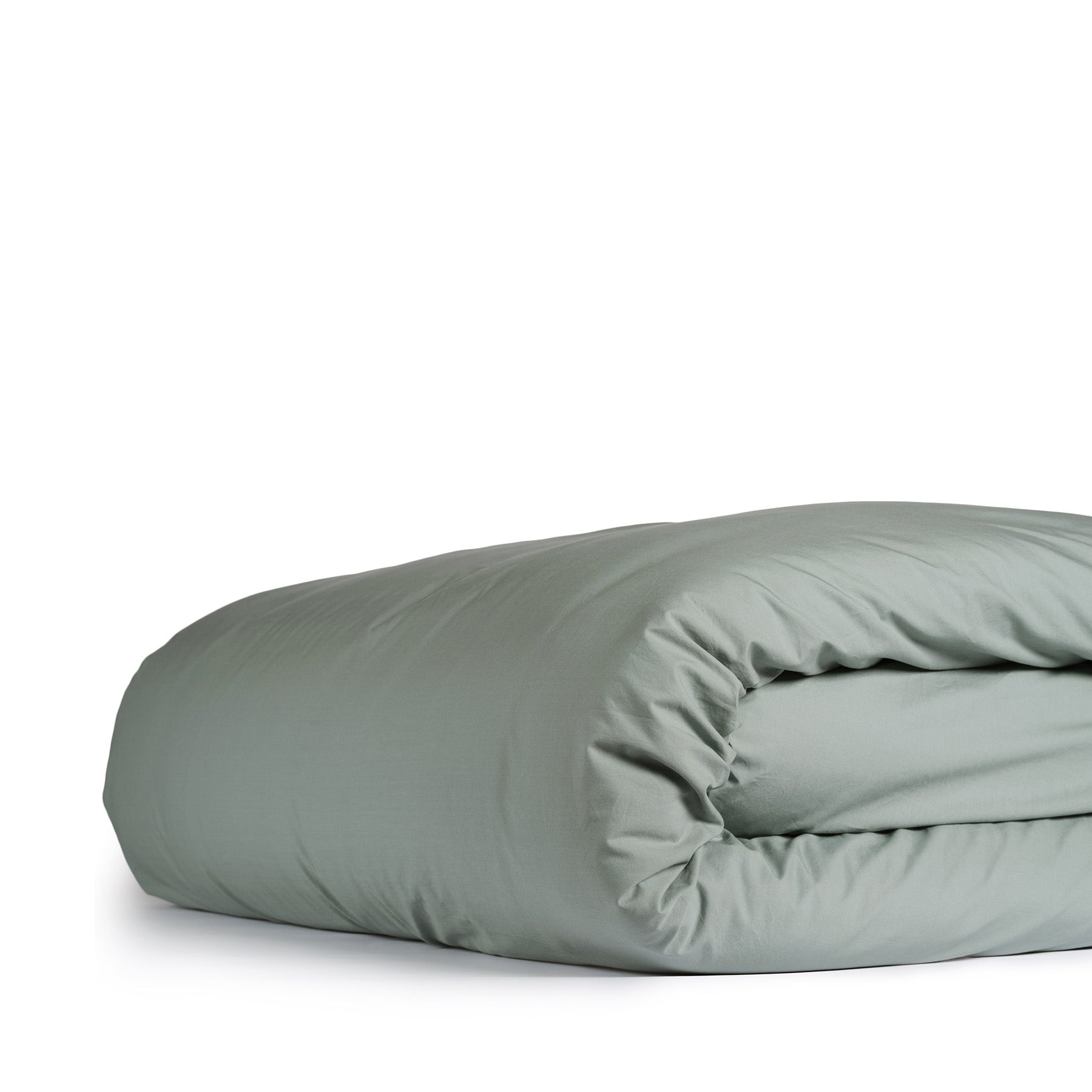 Premium 100% Cotton Percale Duvet Cover Set - Soft & Breathable Ash Gray Bedding for All Seasons | Perfect for Master Bedroom, Guest Room & Vacation Homes