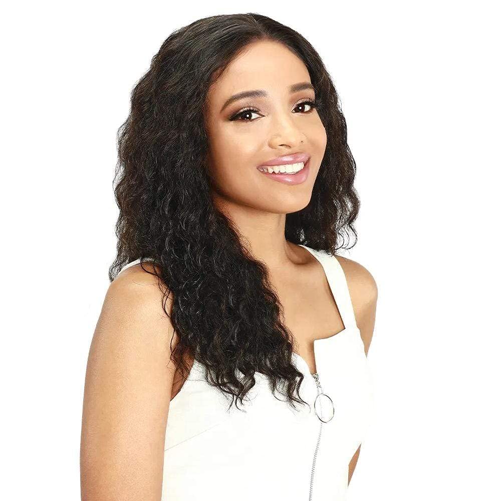 Zury Sis Brazilian Human Hair HD Laced Front Wig - HRH-ONLY Frontal Mine (Natural Black) | 100% Virgin Hair for Women | Perfect for Daily Wear, Parties & Special Occasions