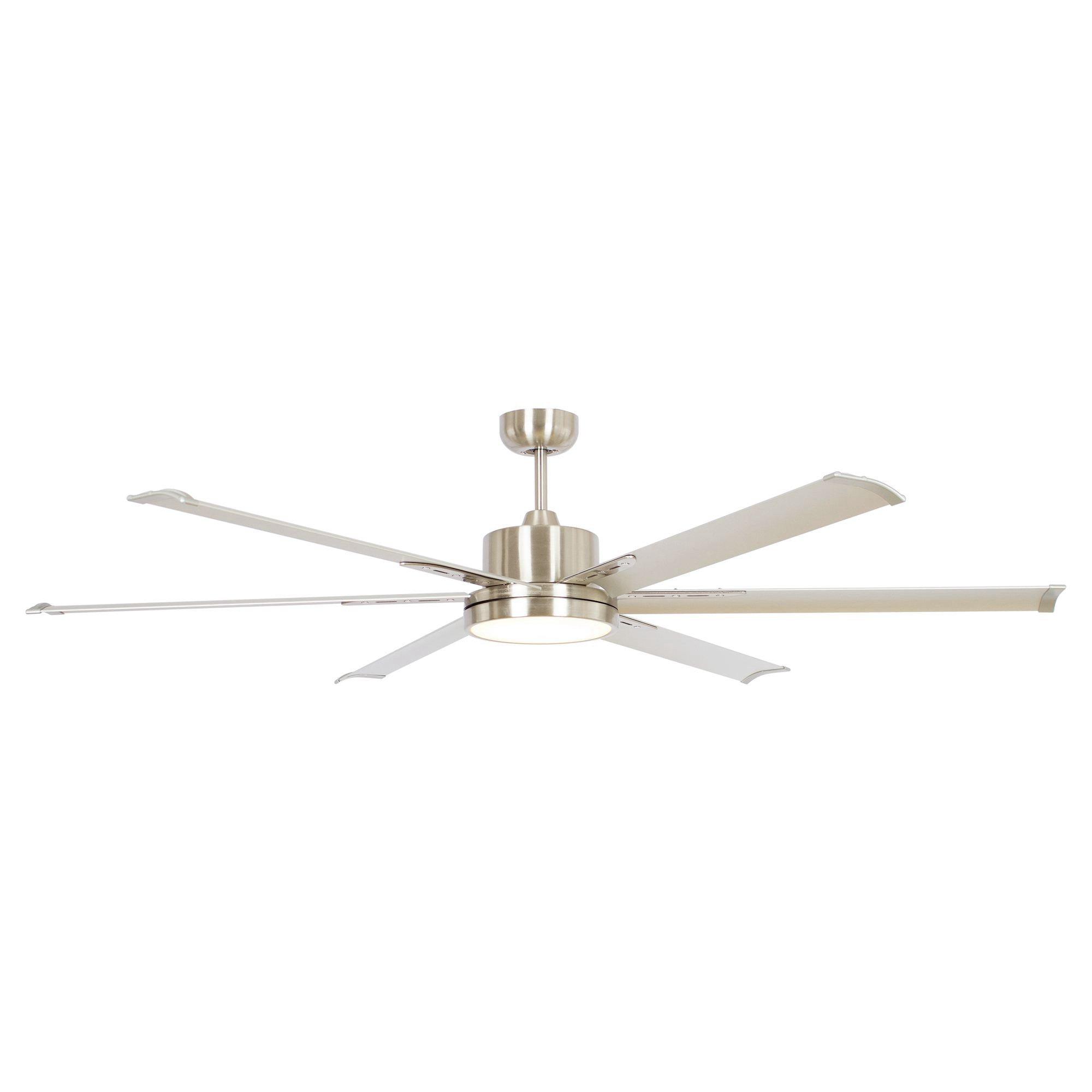 65 Inch Modern Ceiling Fan with DC Motor, LED Light, Remote Control - Quiet & Energy Efficient for Living Room, Bedroom, Patio
