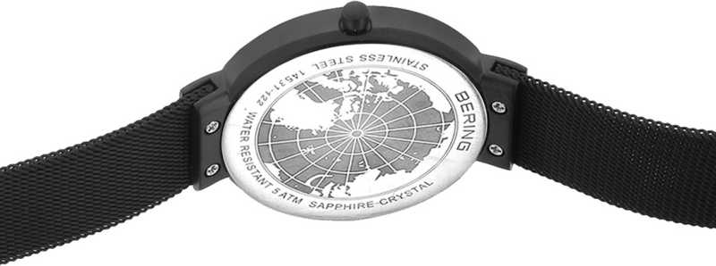 BERING 14531-122 Classic Black Analog Women's Watch - Elegant Timepiece for Business, Casual & Formal Occasions