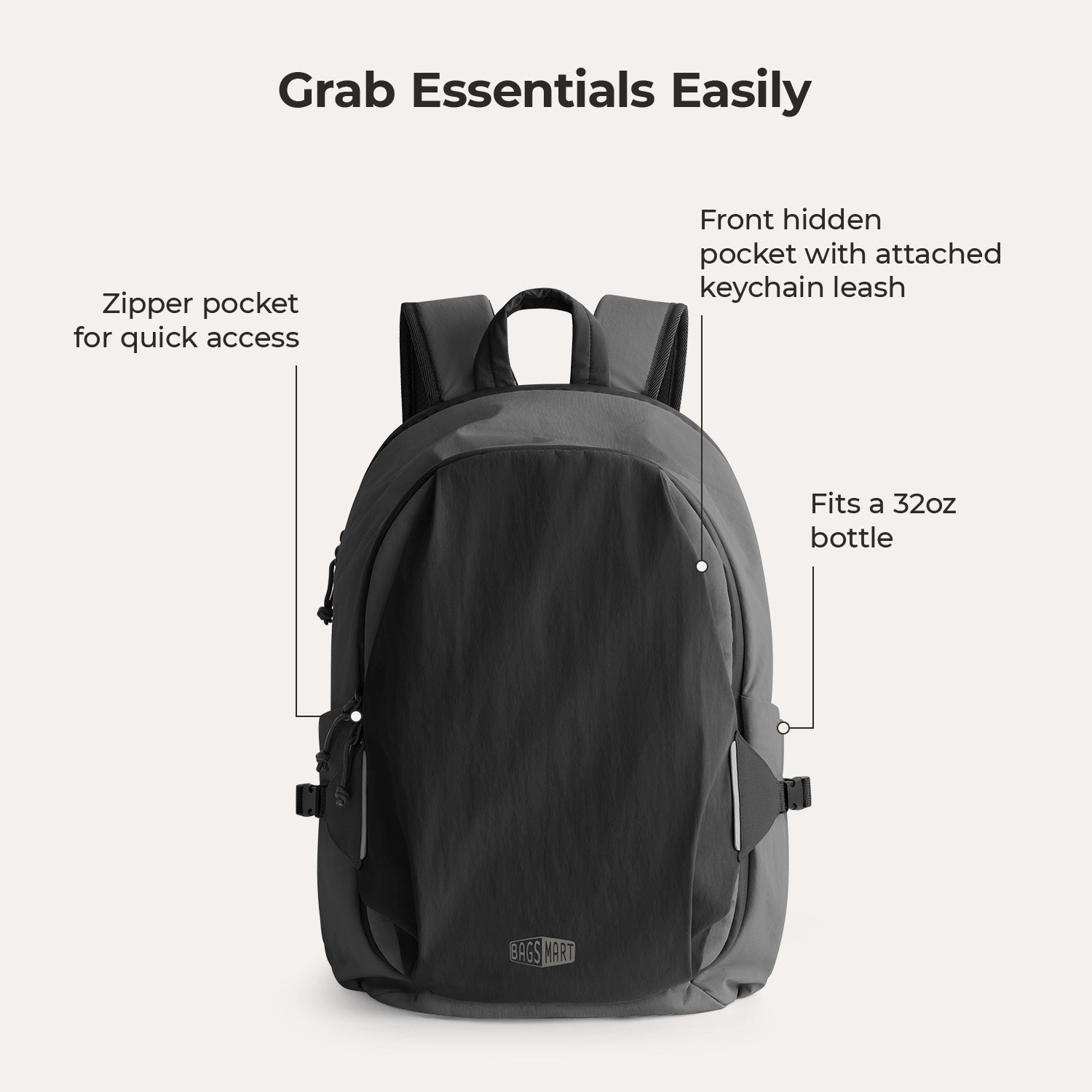 Soar 25L Waterproof Hiking Backpack Set - Lightweight Travel Daypack for Outdoor Adventures, Camping & College Students