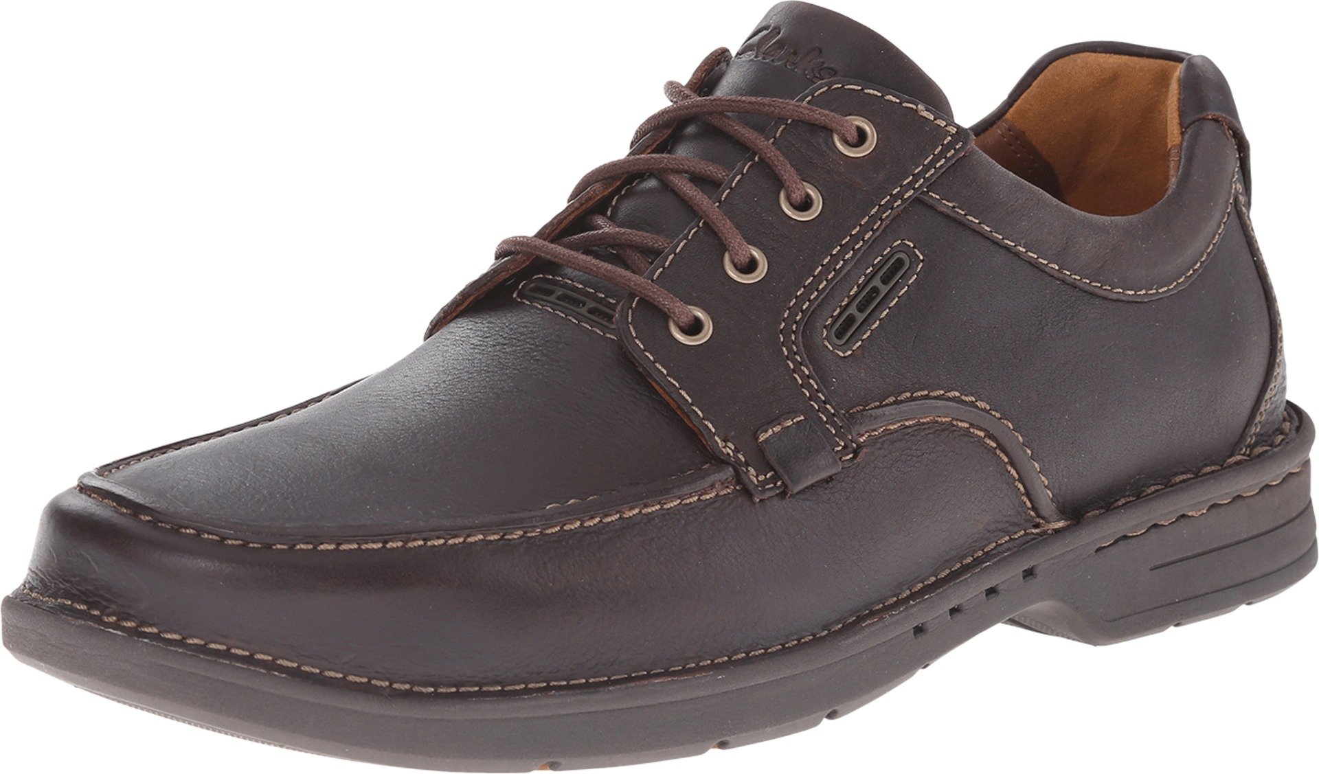 Clarks Men's Untilary Pace Oxford Shoes - Comfortable & Stylish Casual Dress Shoes for Work, Office & Everyday Wear