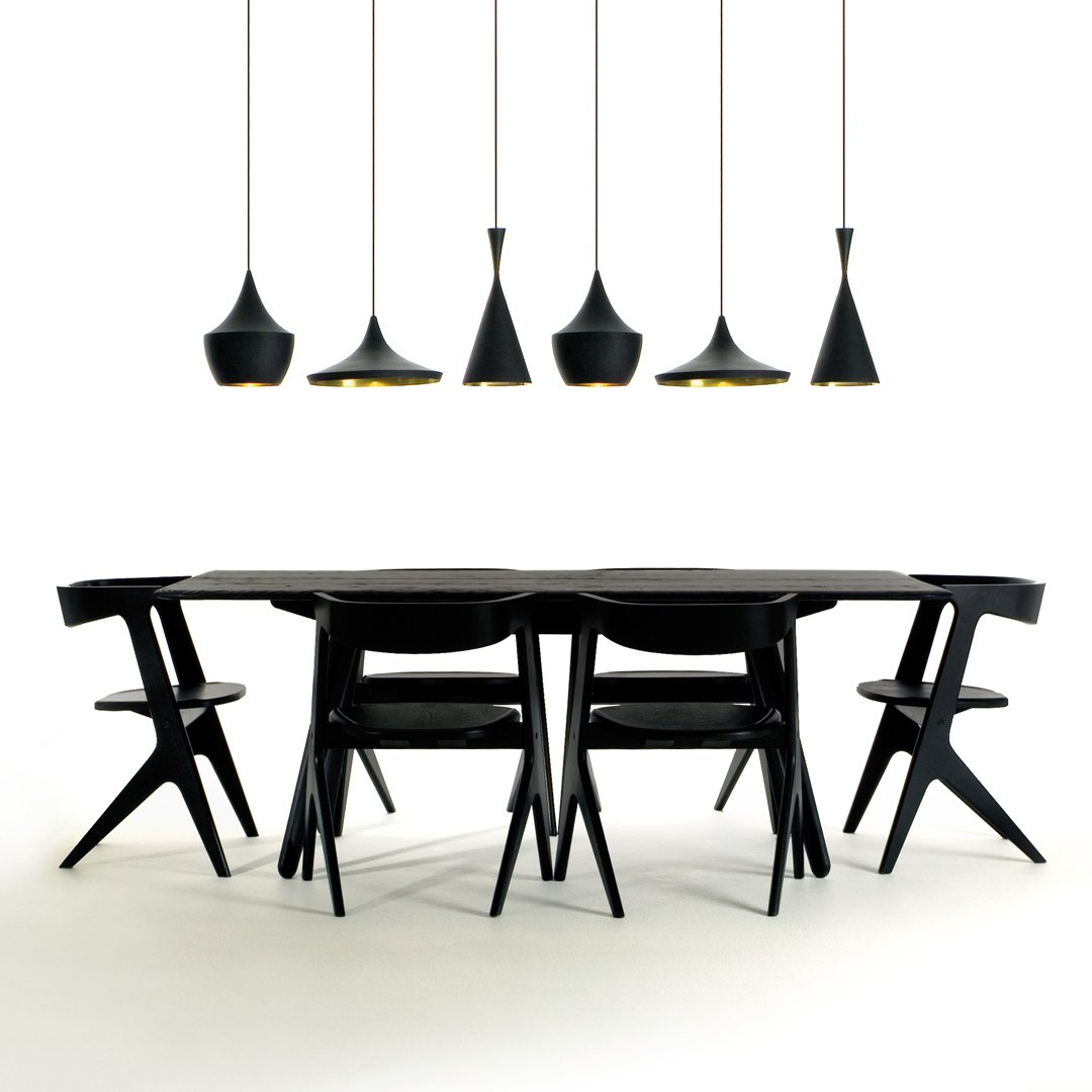 Beat LED Pendant Light - Modern Dimmable Hanging Fixture for Kitchen Island, Dining Room & Bedroom Decor