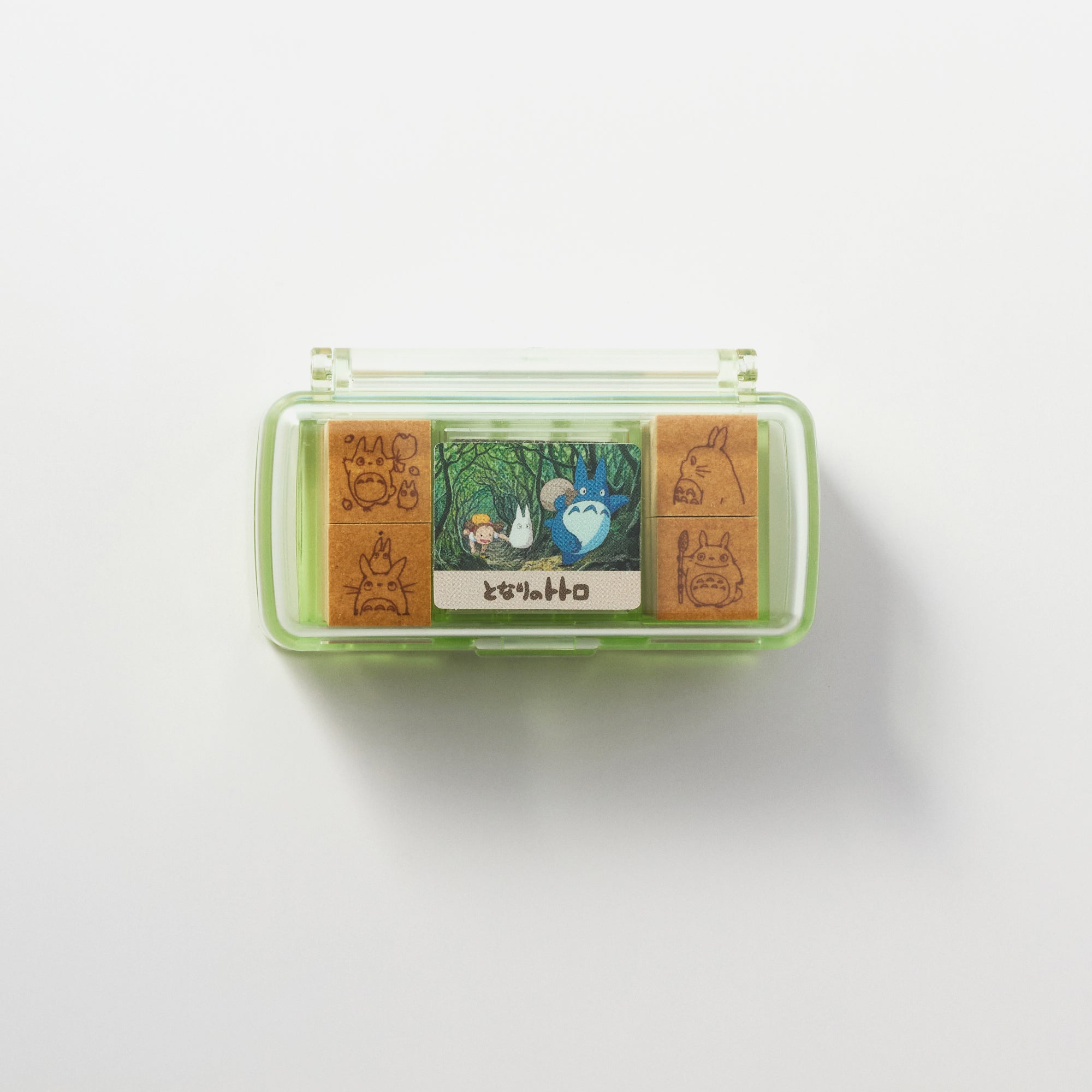 Studio Ghibli Mini Stamp Set - Spirited Away, My Neighbor Totoro, Howl's Moving Castle - Kawaii Japanese Stationery for Scrapbooking, Journaling & DIY Crafts - Perfect for Anime Fans & Gift Giving