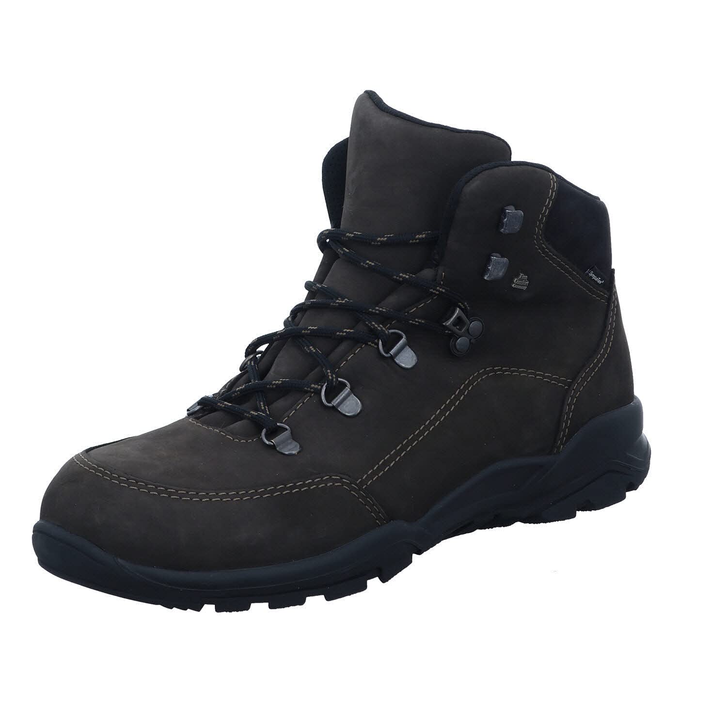 Finn Comfort Men's Tibet Nubuck Boots - Premium Leather Ankle Boots for Walking & Travel - Comfortable Casual & Outdoor Shoes for Hiking, Work & Everyday Wear