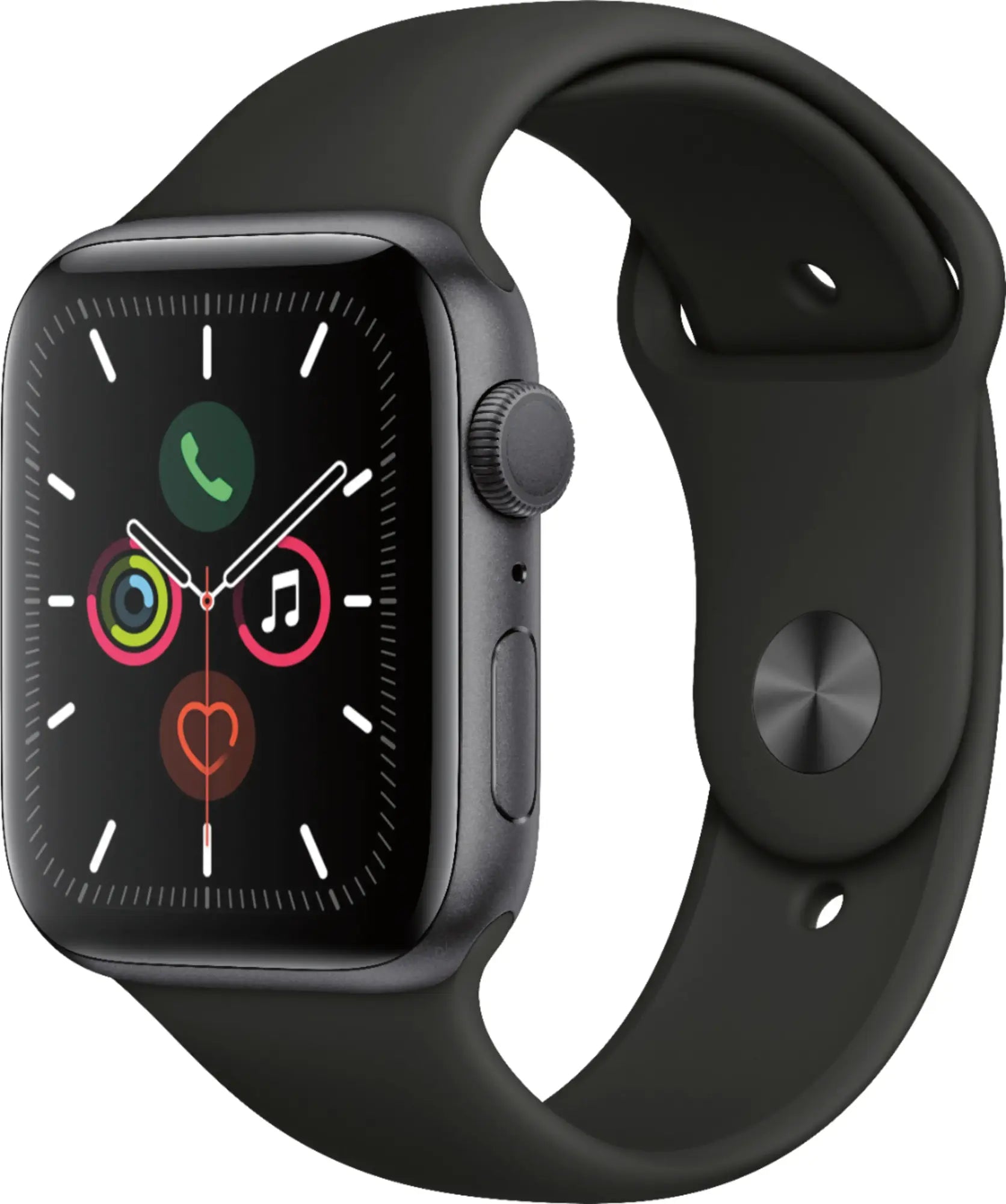 Refurbished Apple Watch Series 5 44mm GPS + Cellular Smartwatch - Certified Pre-Owned with Warranty | Fitness Tracker, Heart Rate Monitor & Water Resistant for Running, Swimming & Daily Use