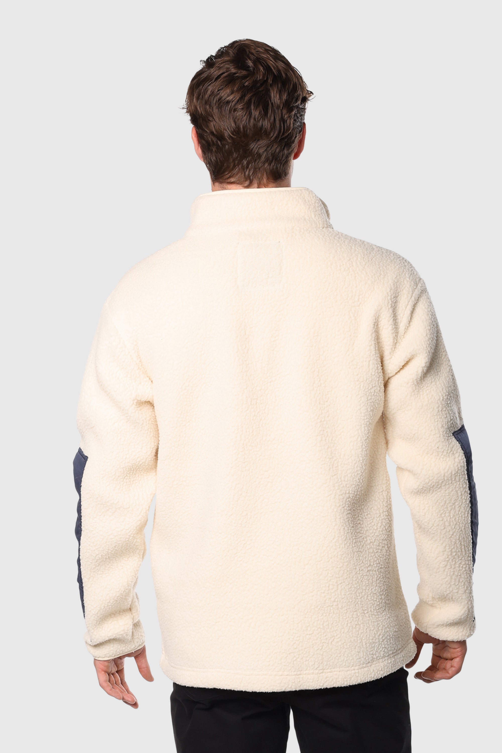 Men's Sherpa Lined Full Zip Fleece Jacket - Soft & Warm Winter Coat for Outdoor Activities, Hiking & Casual Wear