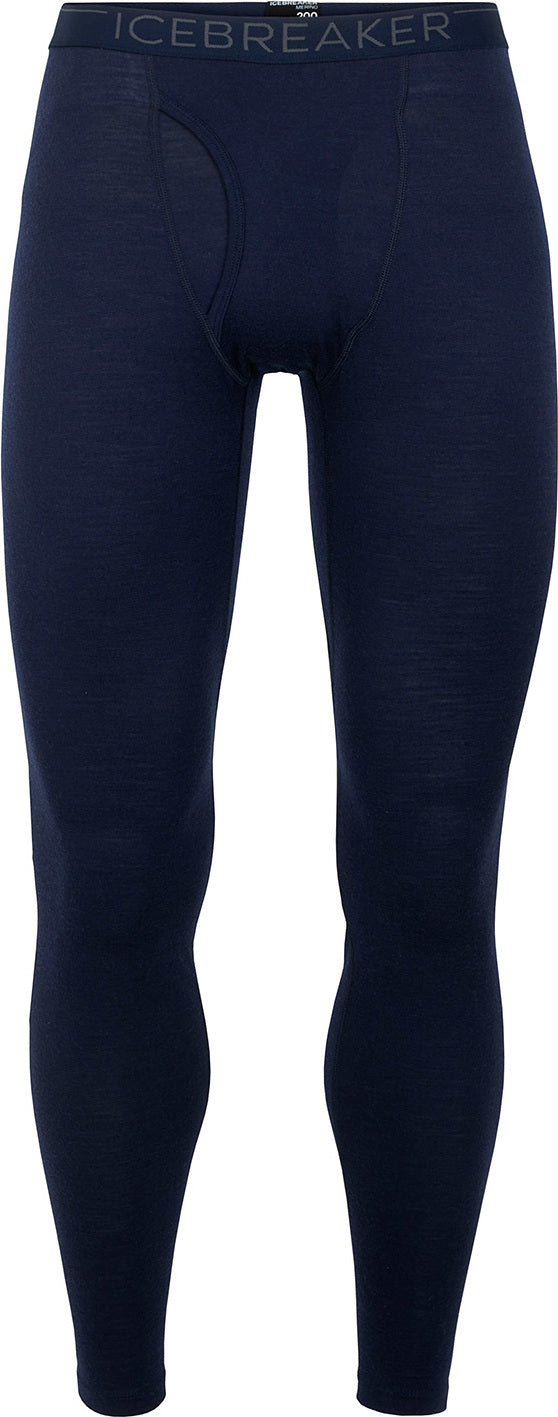 200 Oasis Men's Fly Leggings - Comfortable & Breathable Workout Pants for Running, Gym & Yoga | Premium Stretch Fabric with Convenient Fly Opening