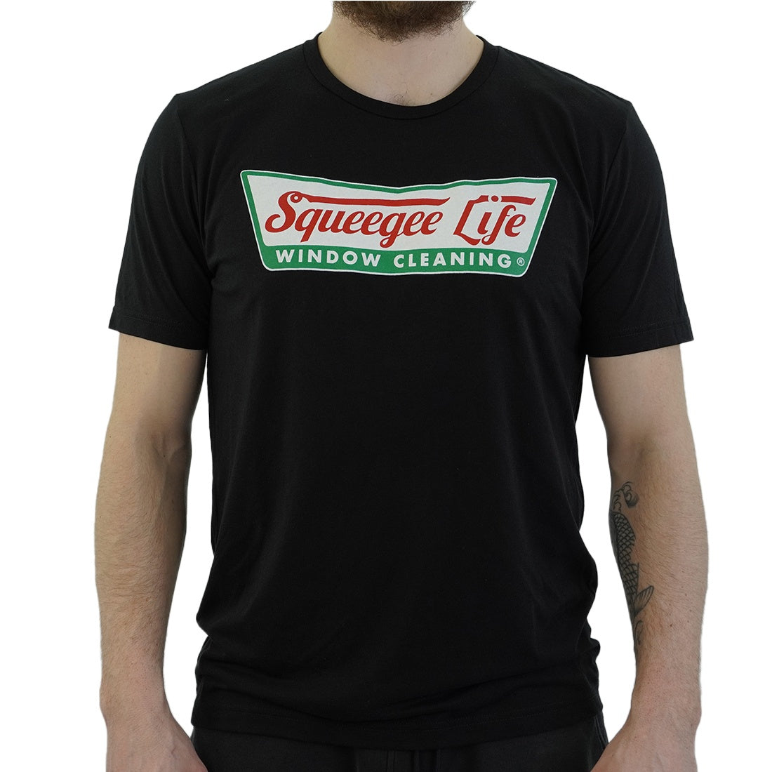 Squeegee Life Glazed T-Shirt - Funny Window Cleaning Graphic Tee - Perfect for Janitors, Car Wash Workers & Cleaning Enthusiasts