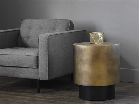 Bernaby End Table - Modern Nightstand with Storage Shelf, Small Side Table for Bedroom, Living Room, and Office - Perfect for Lamps, Books, and Decor