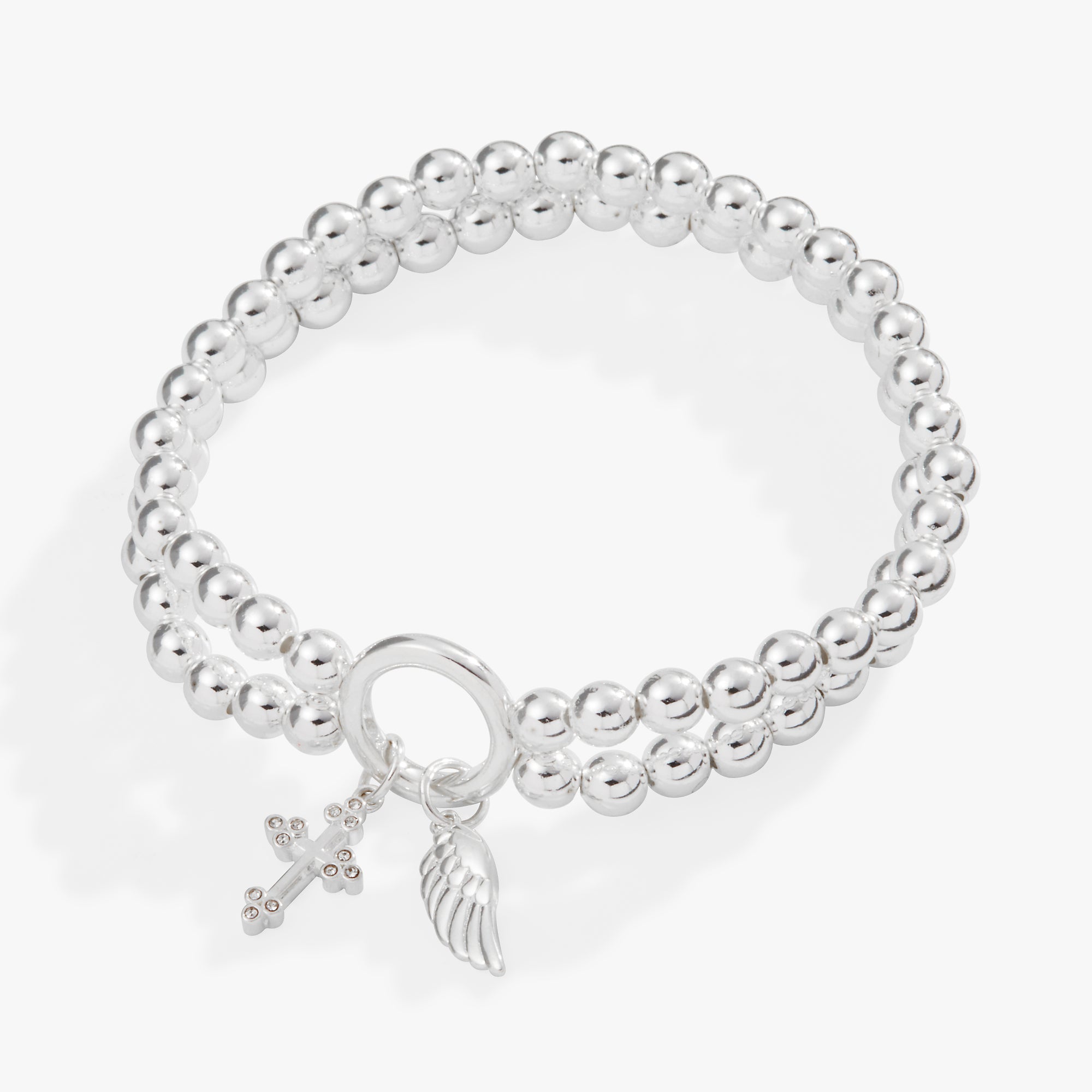 Cross Wing Double Stretch Adjustable Bracelet for Women - Stylish & Comfortable Jewelry for Everyday Wear, Gifts, and Special Occasions