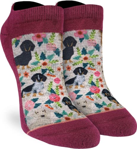 Floral Dachshunds
