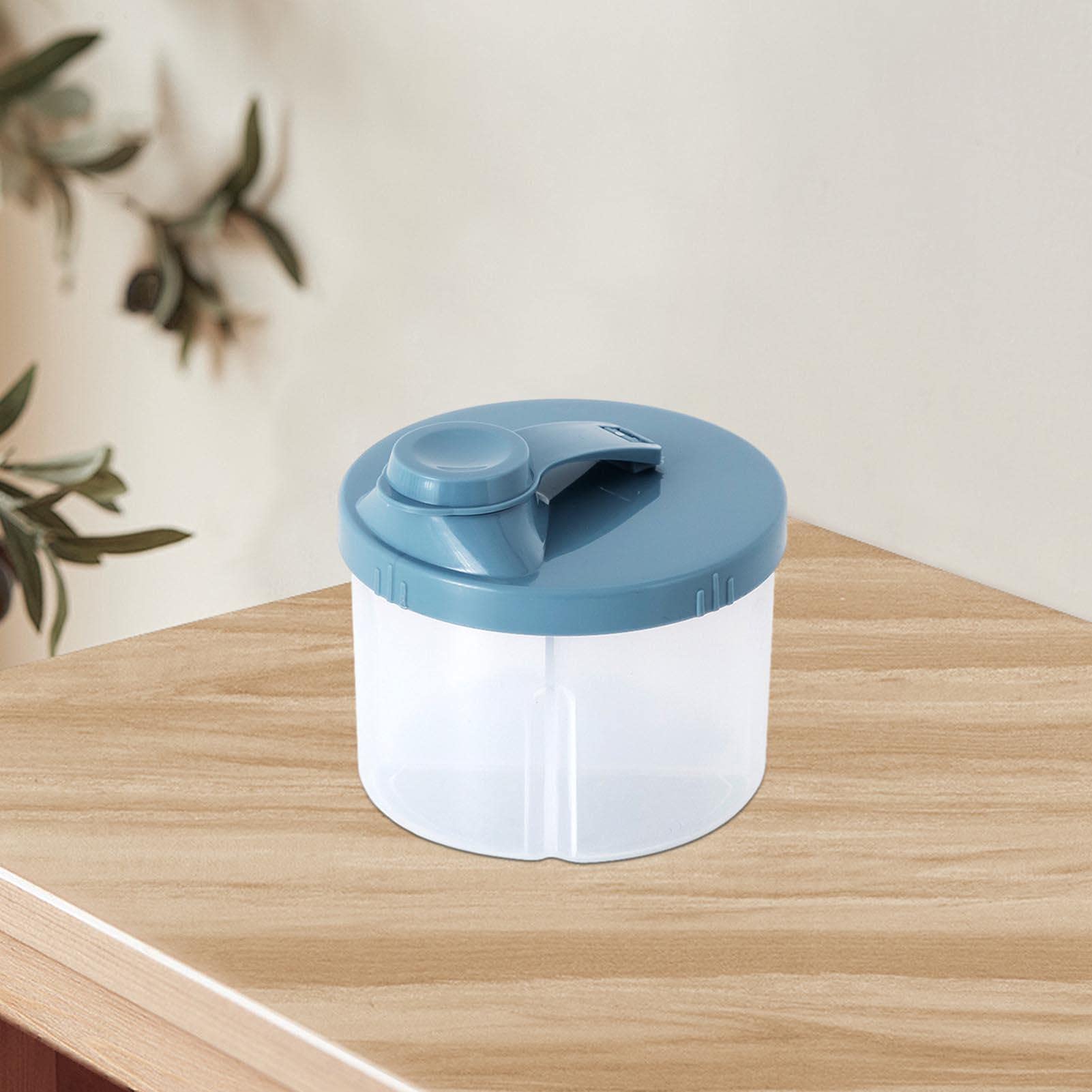 Portable Baby Formula Dispenser - Leak-Proof Quad Container for Milk Powder, Rice & Candy Storage | Perfect for Travel, Daycare & On-the-Go Feeding