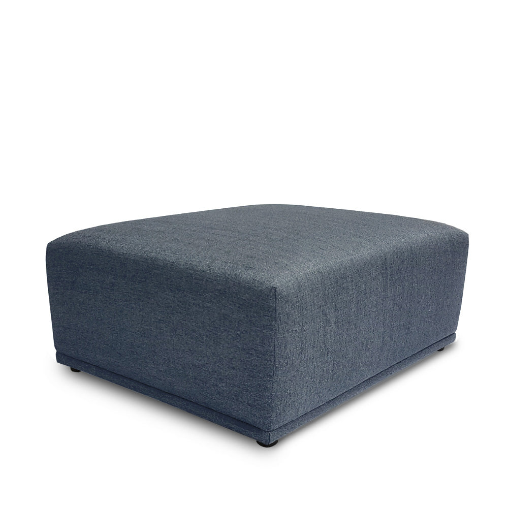 3 Seater Modular Sofa with Ottoman | EcoClean Fabric | Modern Living Room Furniture for Small Spaces | Perfect for Apartments & Home Offices