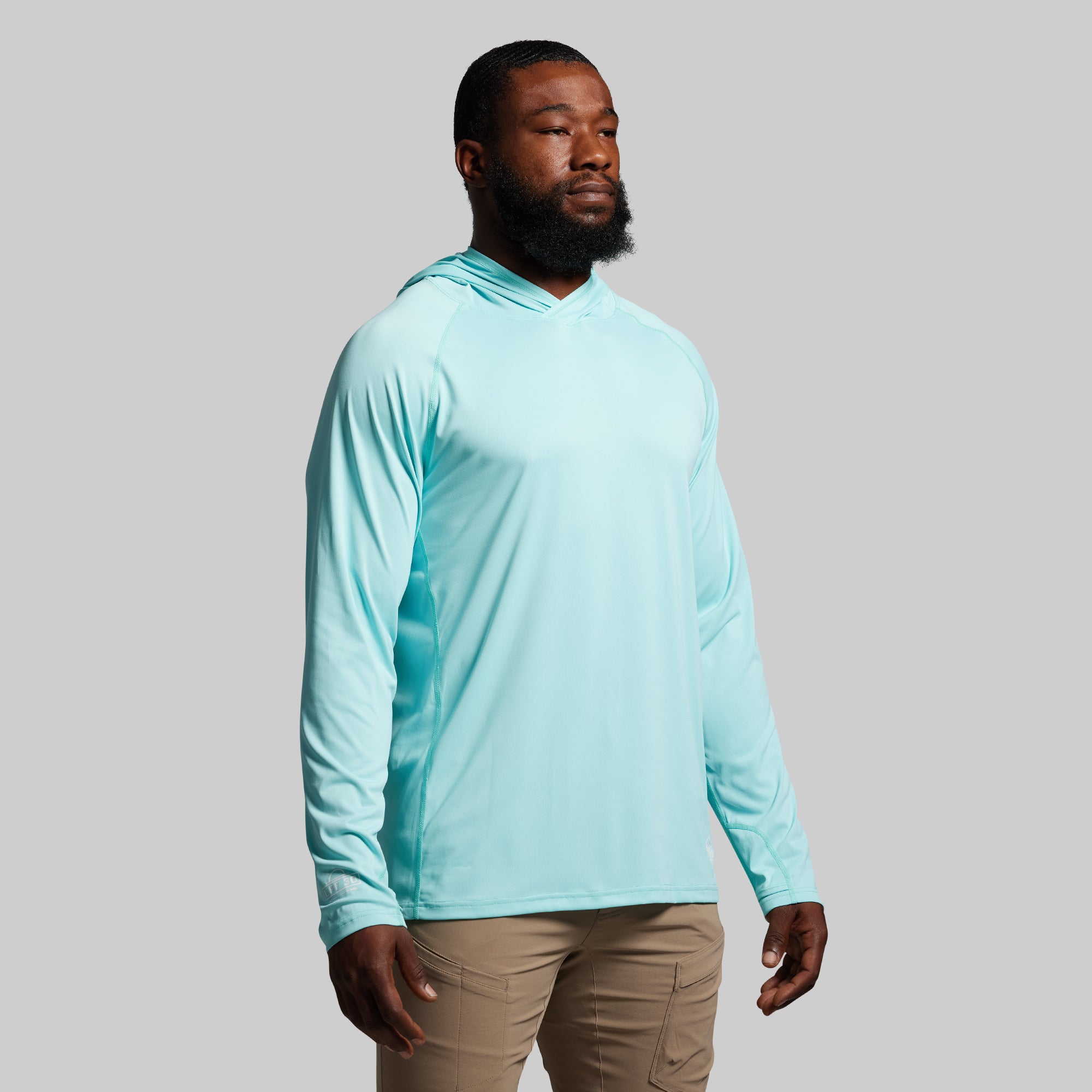 UPF 50+ Sun Protection Shirt for Men & Women - Breathable Quick-Dry Fishing & Hiking Shirt (Marina Blue) - Perfect for Outdoor Activities, Beach, and Travel