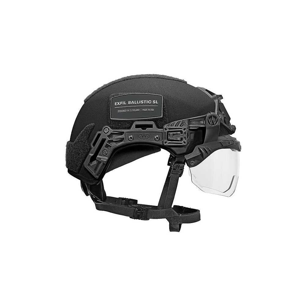 Team Wendy EXFIL Ballistic Visor V2 - Lightweight & Low Profile Helmet Shield for EXFIL 3.0 Helmets | Military, Tactical & Outdoor Use | Enhanced Protection & Comfort