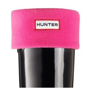Hunter Kids Fuchsia Boot Socks - Soft & Comfortable Non-Slip Socks for Girls & Boys - Perfect for Boots, Shoes & Cold Weather Wear