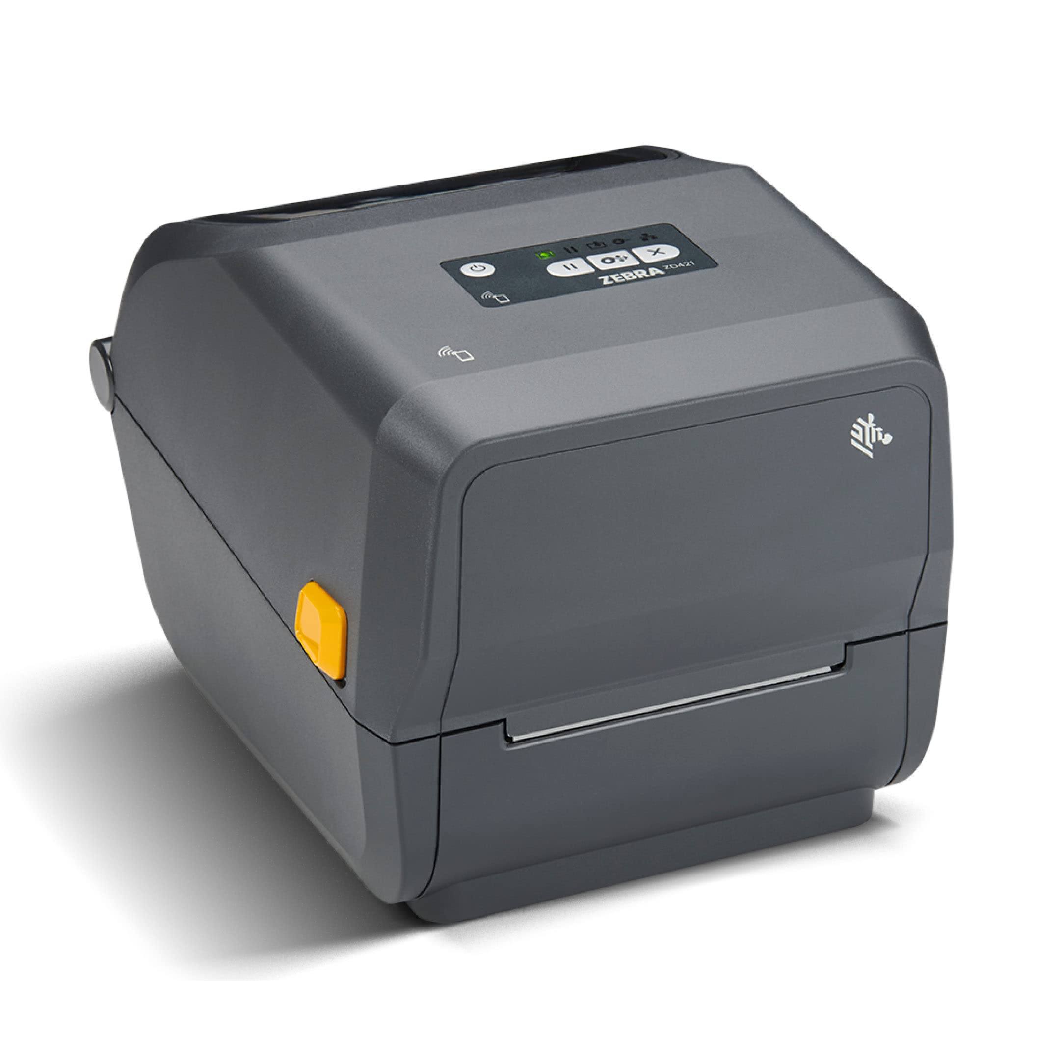 ZEBRA ZD421 4-inch Thermal Transfer Desktop Printer - 203 dpi Resolution, USB Connectivity (ZD4A042-301M00EZ) - Perfect for Shipping Labels, Barcode Printing & Retail Receipts