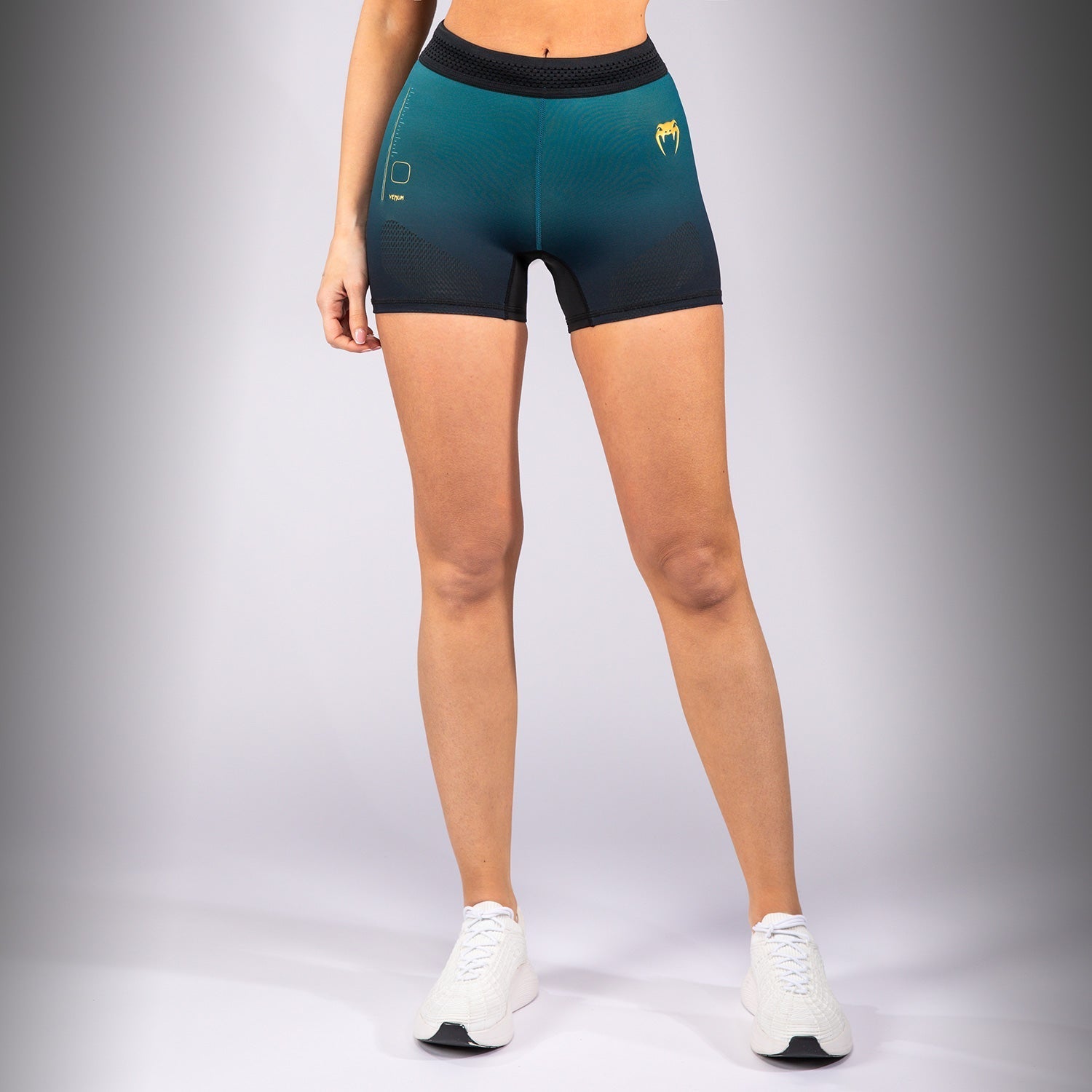 Venum Tactical XT Vale Tudo MMA Shorts - Black/Forest Green - Premium Fight Shorts for MMA, BJJ & Combat Sports Training