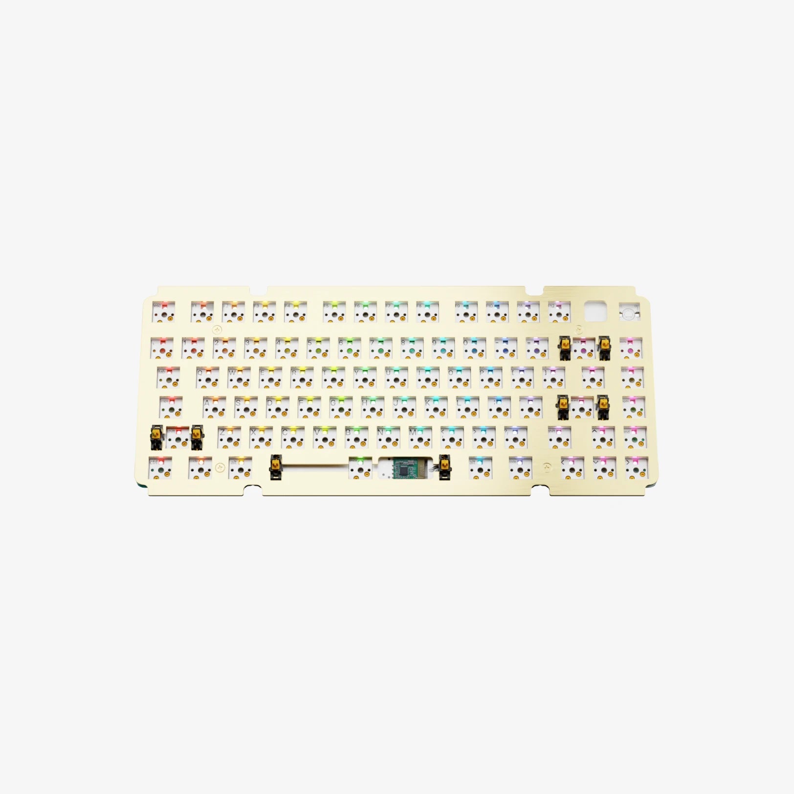 GMMK 3 Mechanical Keyboard Switch Plates - Compatible with GMMK 3 60% 65% 75% Layouts - Aluminum Steel PC Material - Perfect for Gaming Typing & Custom Keyboard Builds