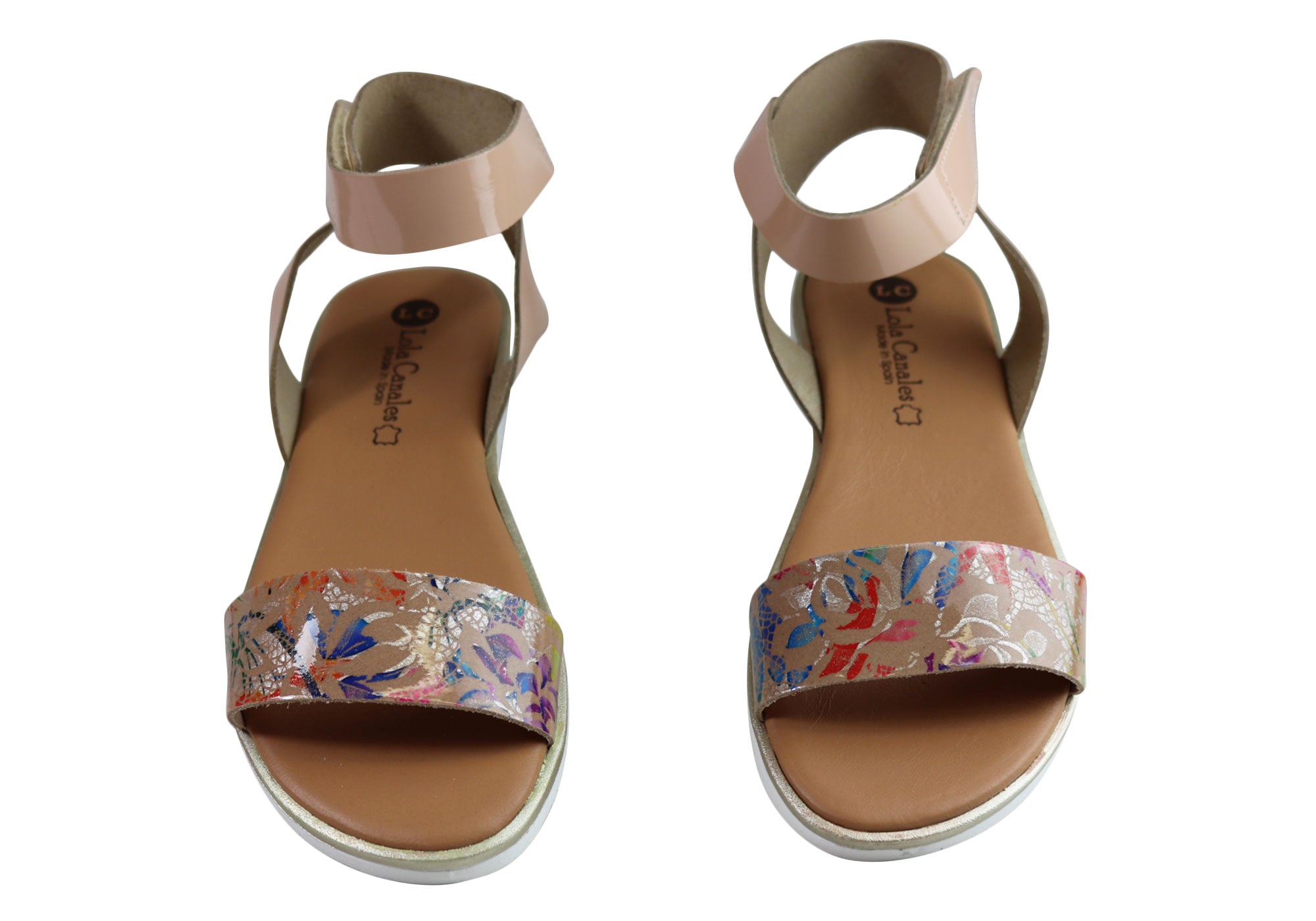 Lola Canales Glory Women's Comfortable Leather Sandals - Handmade in Spain - Perfect for Summer, Beach & Casual Outings