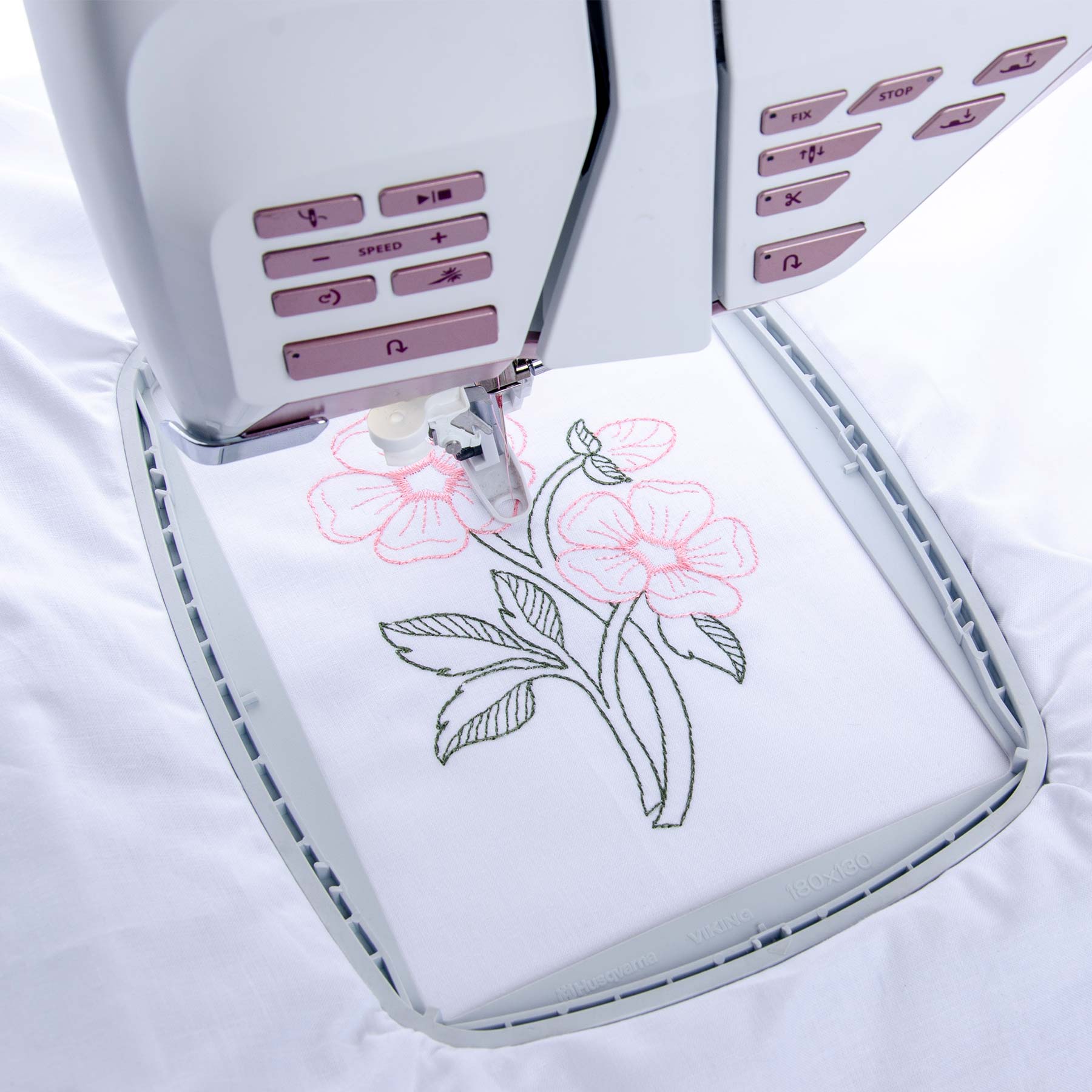 HUSQVARNA VIKING 5x7 Embroidery Hoop 180x130mm - Perfect for Sewing, Quilting & DIY Craft Projects