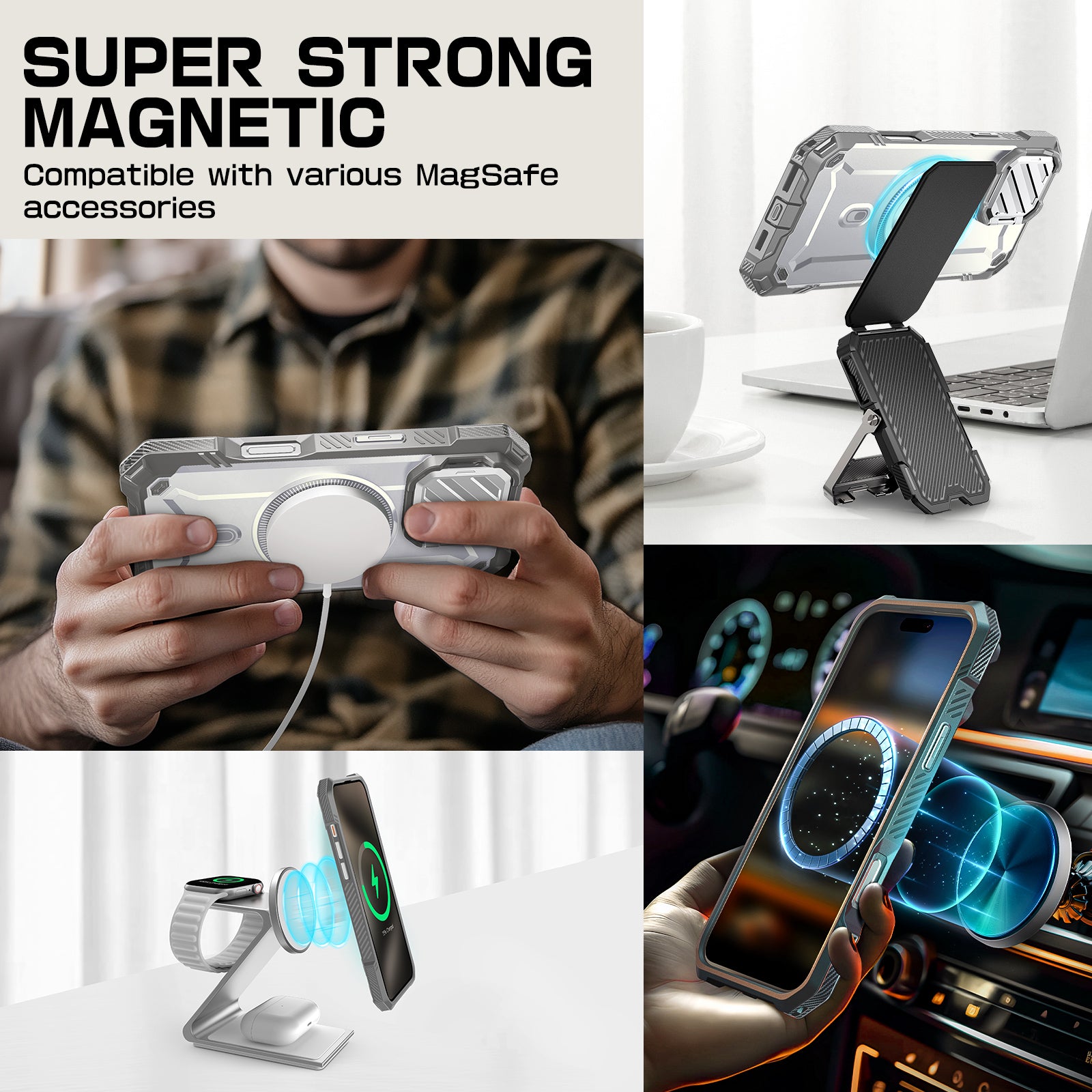 iPhone 16 Pro Max 6.9 Inch Unicorn Beetle MAG XT MagSafe Protective Case - Shockproof & Wireless Charging Compatible - Perfect for Outdoor Adventures & Daily Use