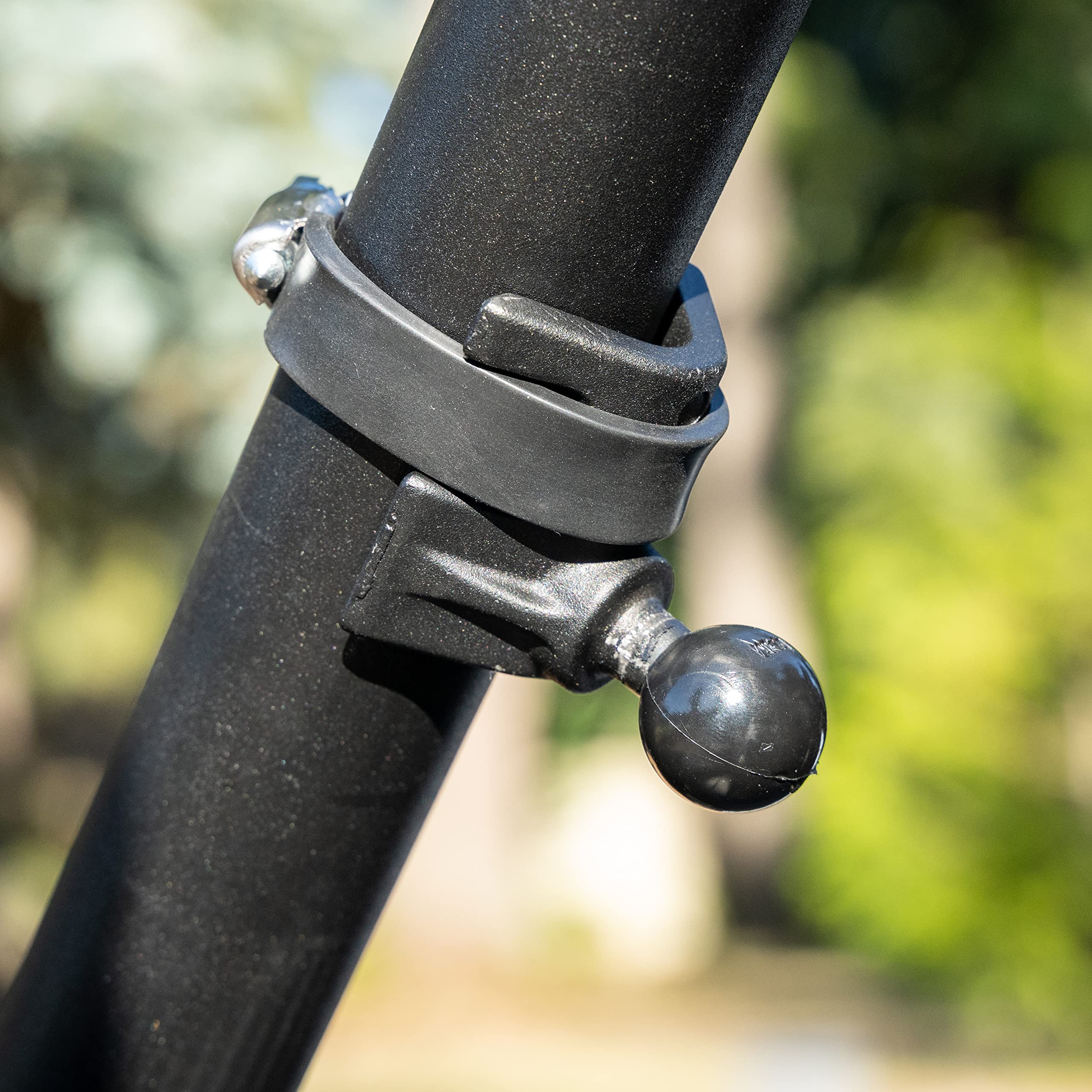 RAM Mounts RAM-B-108BU Strap Hose Clamp Ball Base with 1