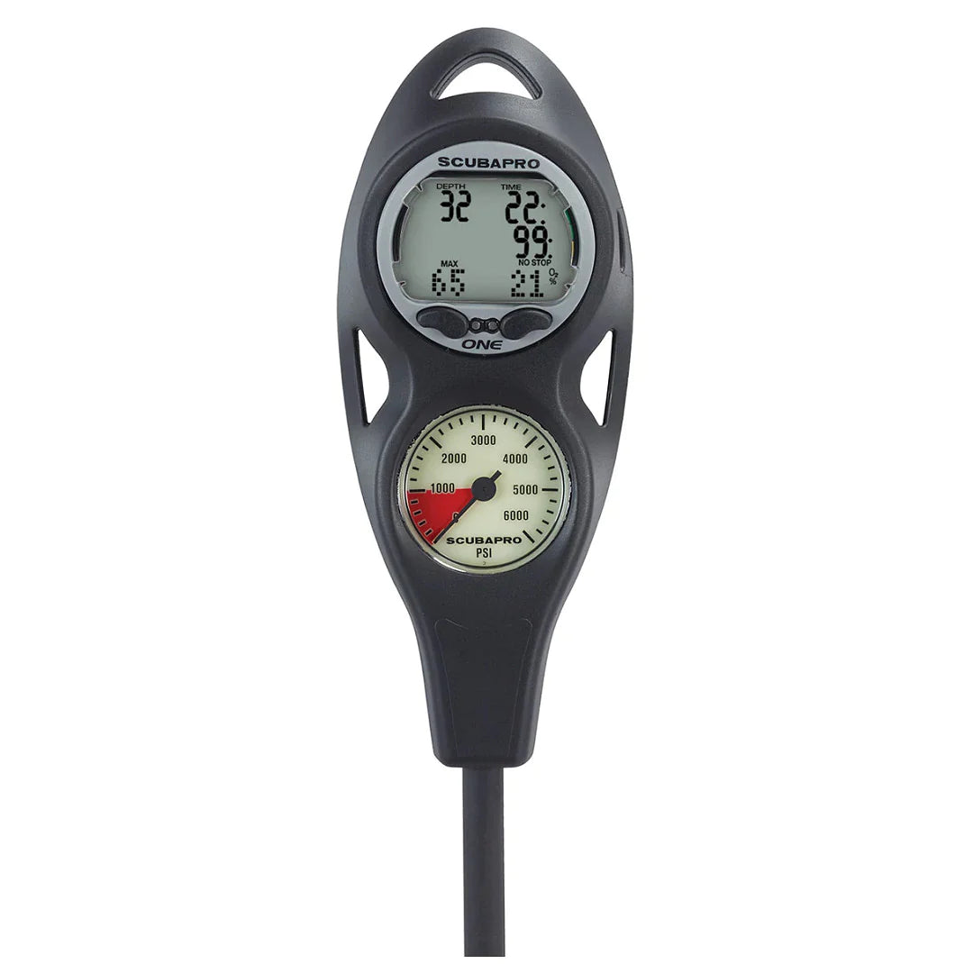 Scubapro Aladin One MX Twin Console Dive Computer - Wrist Mounted for Scuba Diving, Snorkeling & Freediving - Advanced Air & Nitrox Mode for Underwater Exploration