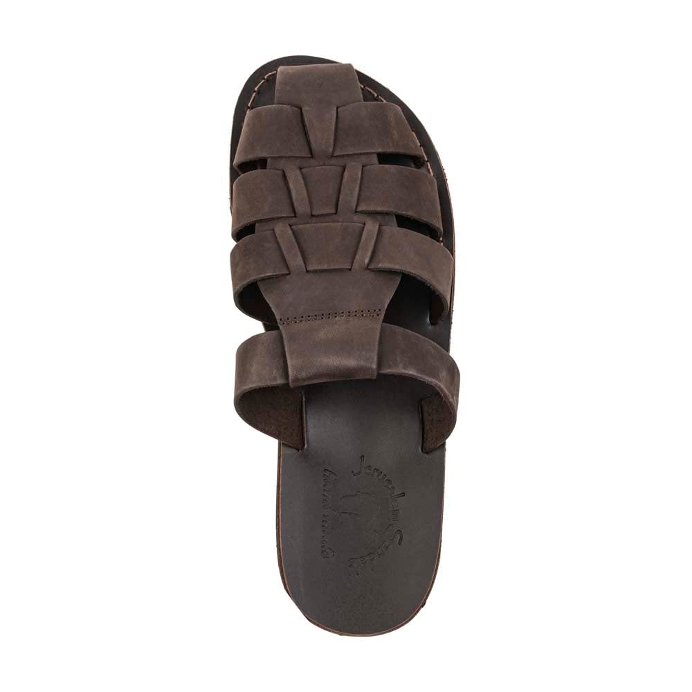 Eran Men's Adjustable Strap Flat Sandals - Comfortable Beach & Casual Walking Sandals for Summer Outdoor Activities