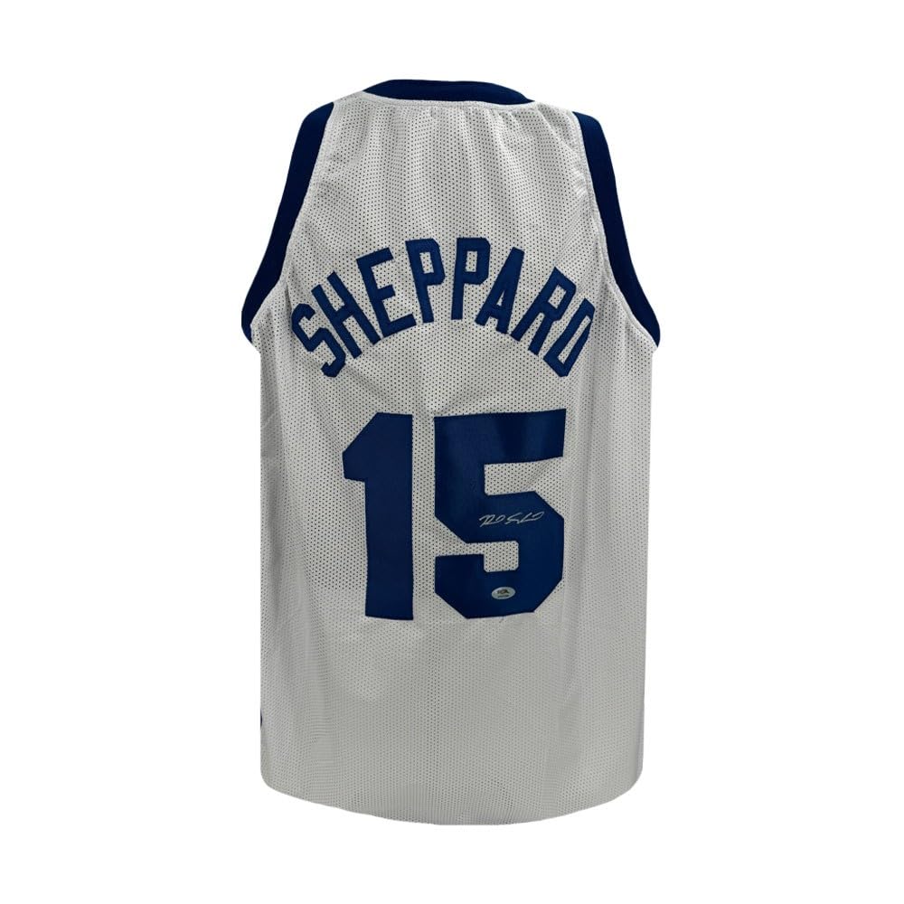 Reed Sheppard Autographed Kentucky Wildcats Custom White Basketball Jersey - PSA/DNA Certified - Perfect for Collectors, Fans & Sports Memorabilia Displays