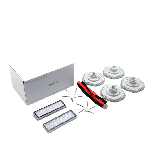 Dreame W10 Robot Vacuum Accessories Kit - Replacement Parts & Cleaning Tools for Dreame W10 Robotic Vacuum Cleaner - Perfect for Home Maintenance & Pet Hair Cleaning