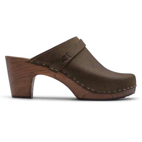 Olive Nubuck (Dark Brown Base)