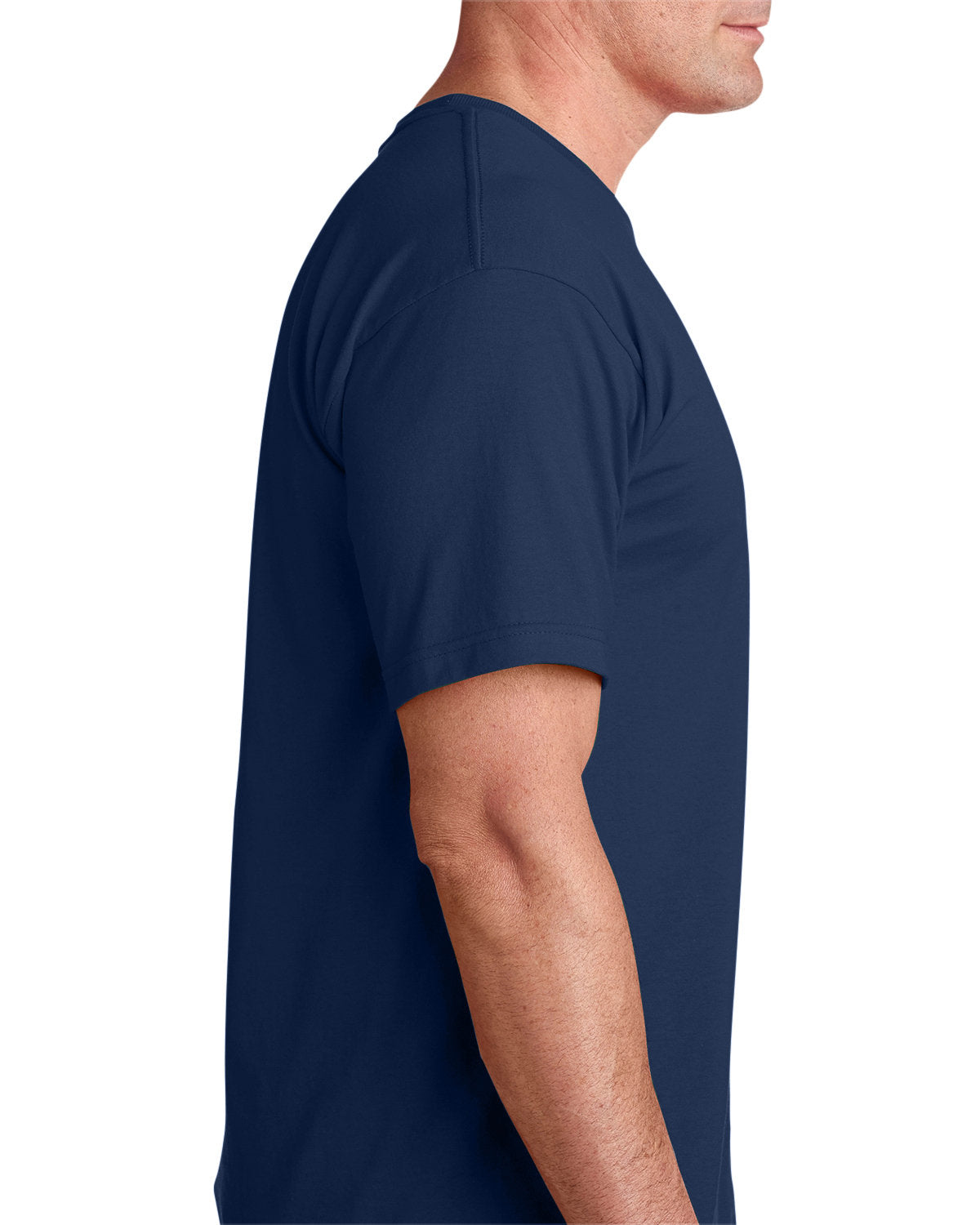 Bayside BA5040 Men's 100% Cotton T-Shirt 5.4 oz. Comfort Fit Crew Neck Tee for Casual Wear, Gym & Everyday Use