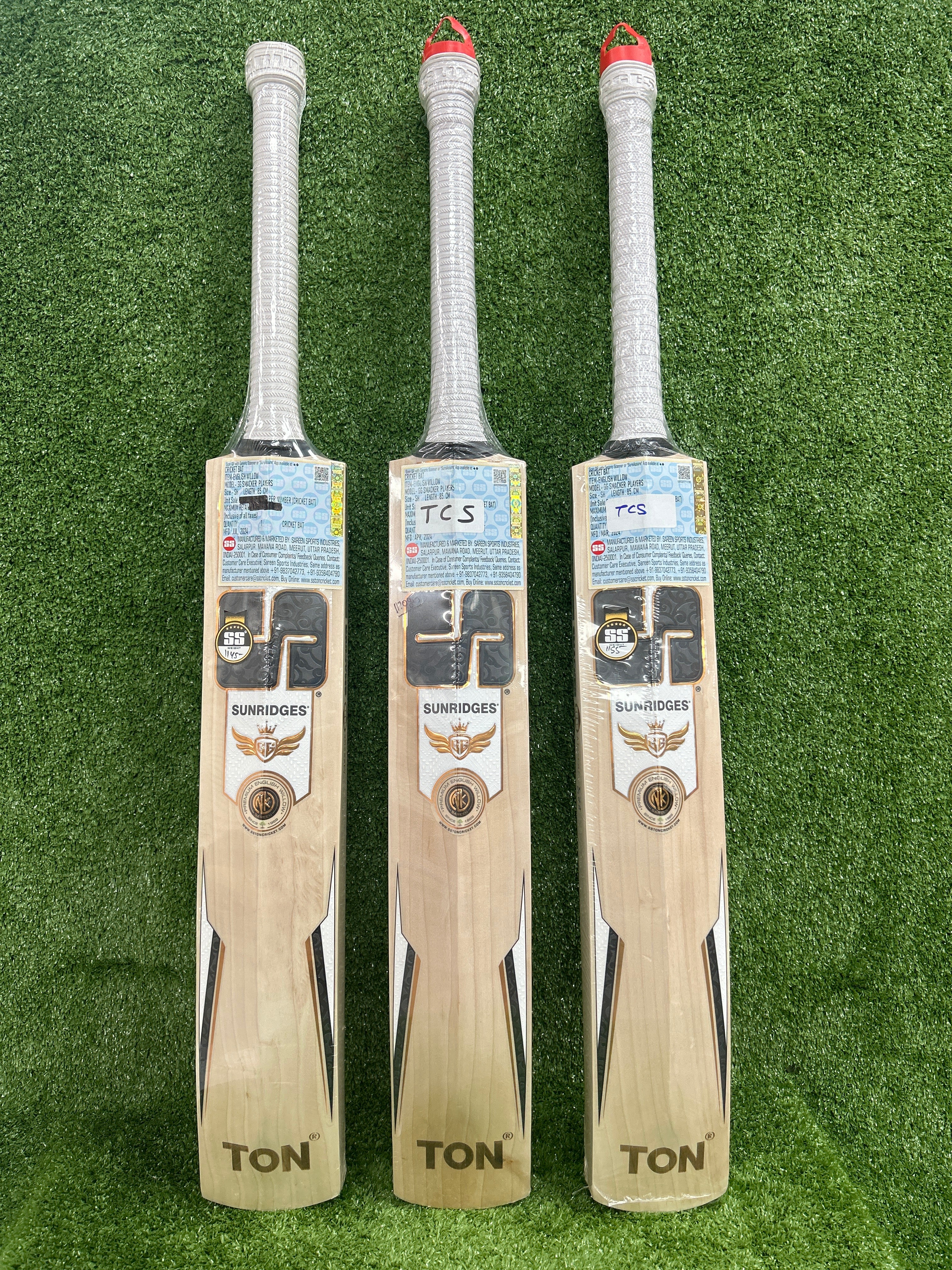 Premium SS Core GG Smacker English Willow Cricket Bat for Professional Players - Perfect for Matches, Training, and Club Play