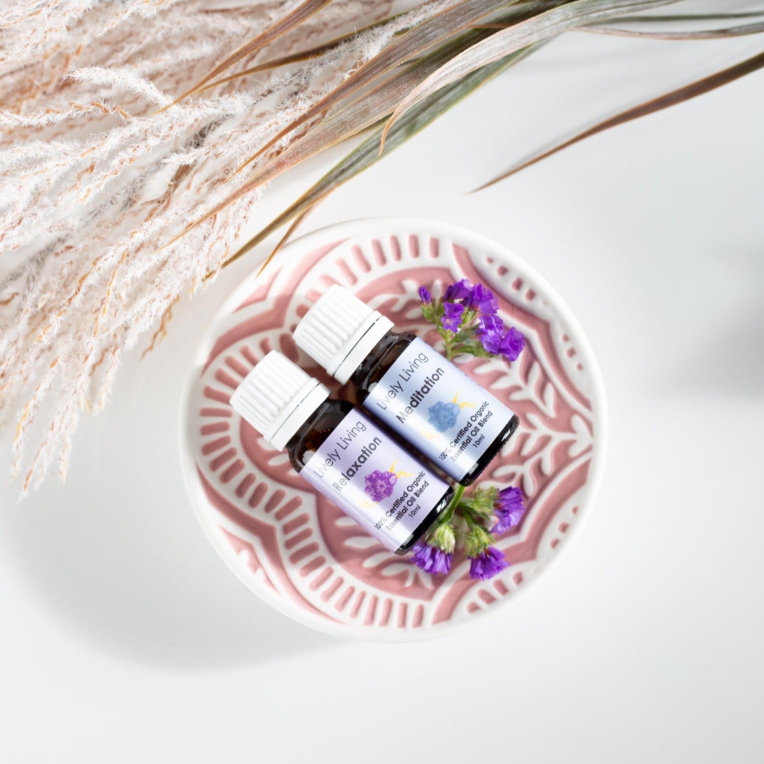 10ml Organic Essential Oil for Meditation & Relaxation - Aromatherapy, Stress Relief & Yoga Use