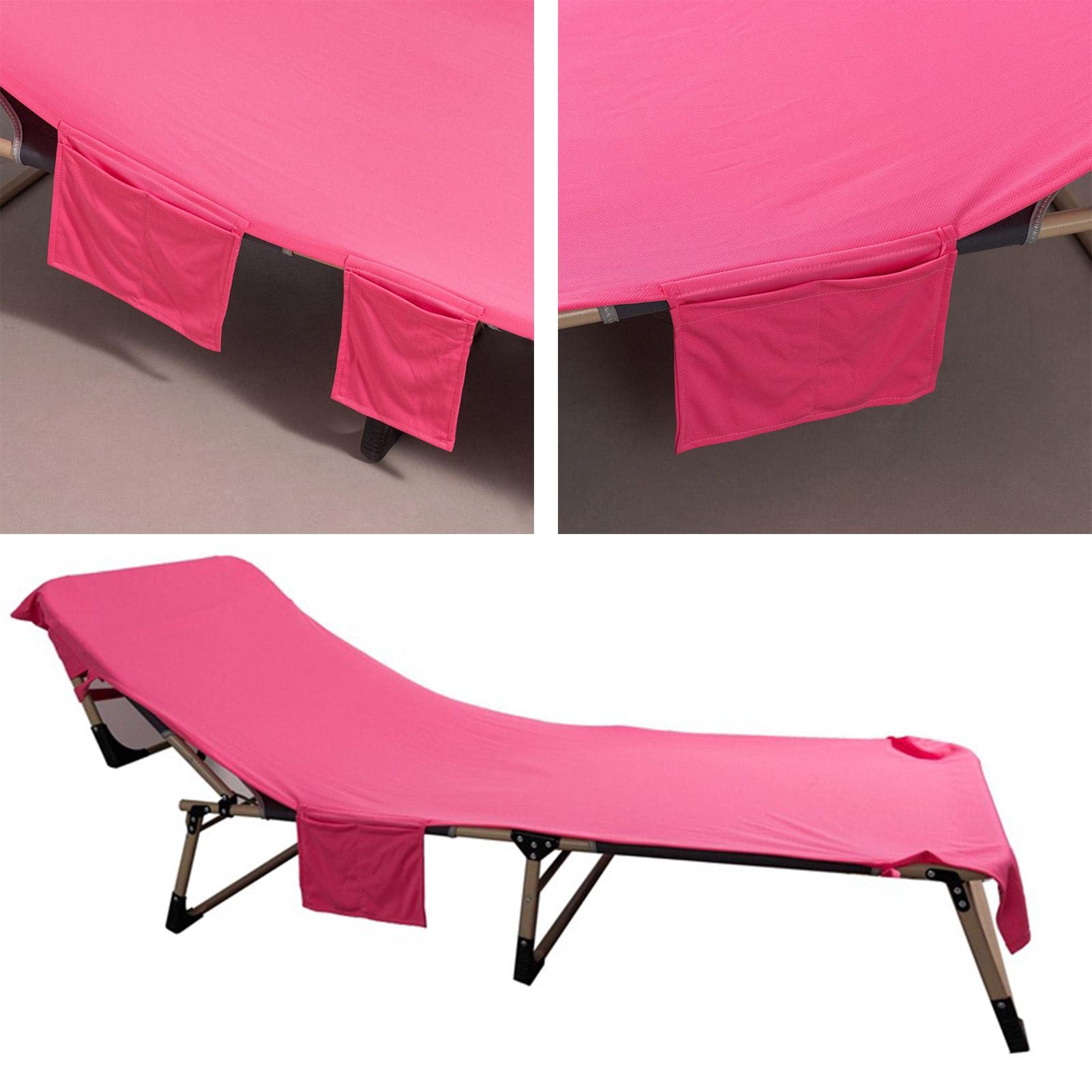Premium Microfiber Lounge Chair Covers - Waterproof Outdoor Chaise Lounge Cushions for Pool, Beach & Patio Furniture | Soft Sun Lounger Towel Protector for Garden, Hotel & Swimming Pool Chairs | Perfect for Relaxing by the Poolside or Coastal Getaways