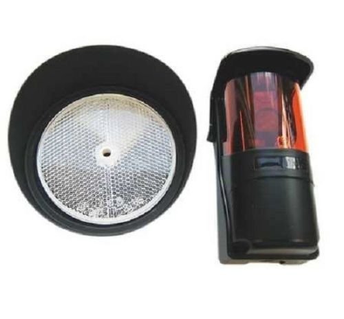 BFT Safety Photo Eye Gate System - IR Polarized Reflective Photocell Safety Sensor for Automatic Sliding Gates & Industrial Doors - Ideal for Warehouse, Parking, and Commercial Security Applications