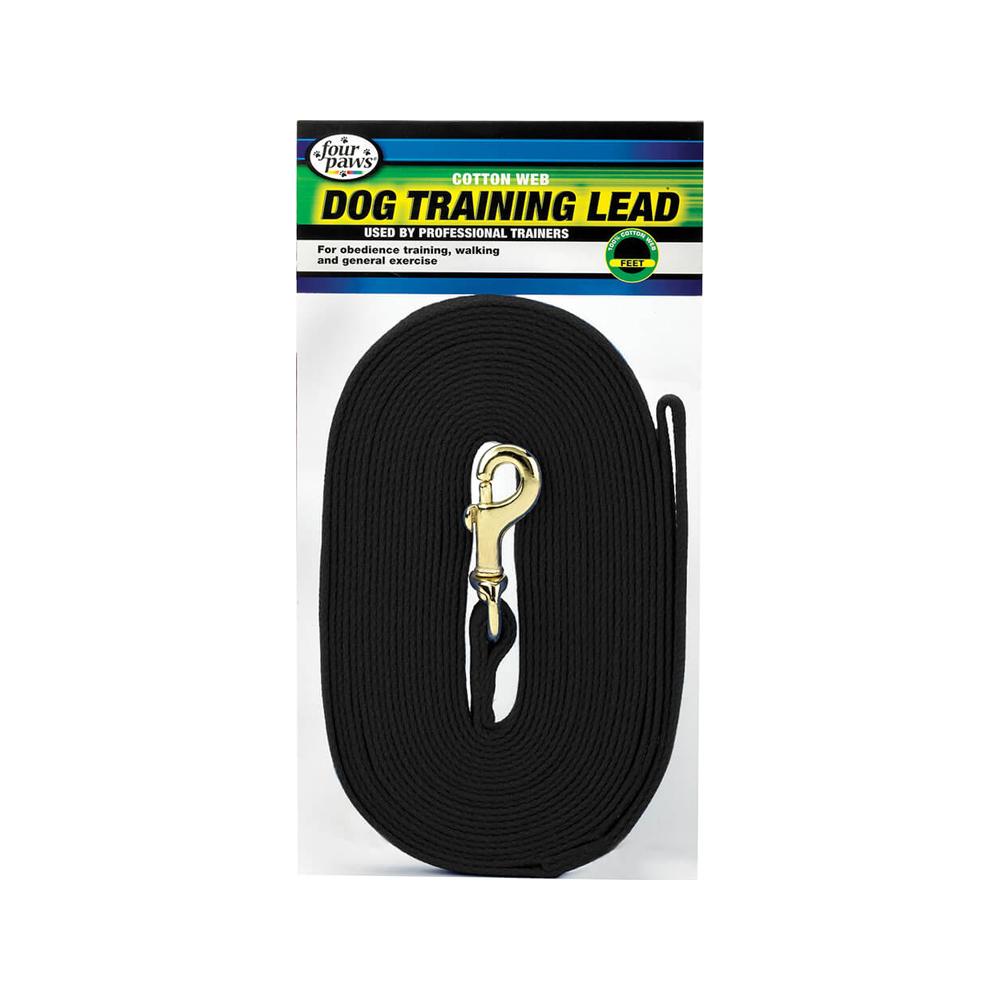 Premium Cotton Web Dog Training Lead - Strong & Durable Leash for Small to Large Dogs - Perfect for Obedience Training, Walking & Outdoor Adventures