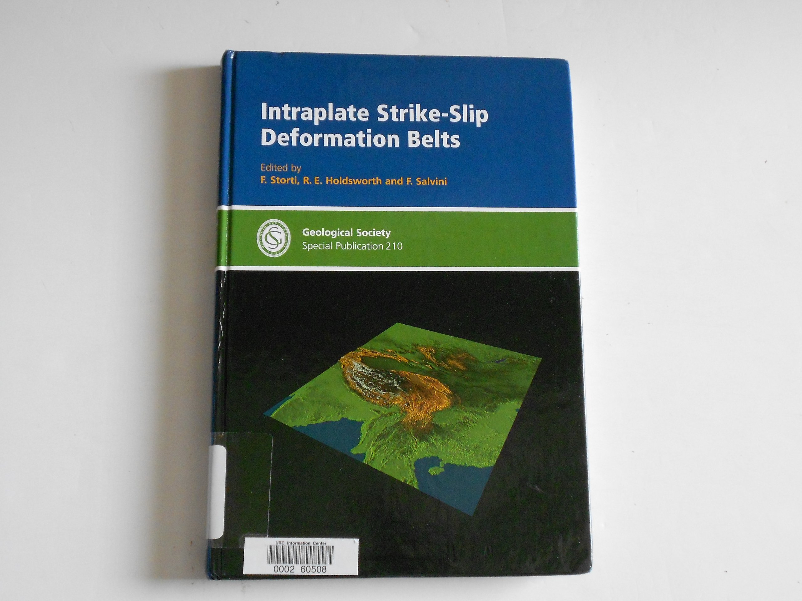 Intraplate Strike-Slip Deformation Belts - Special Publication No. 210 | Geology Research Book for Earth Science Studies & Tectonic Plate Analysis